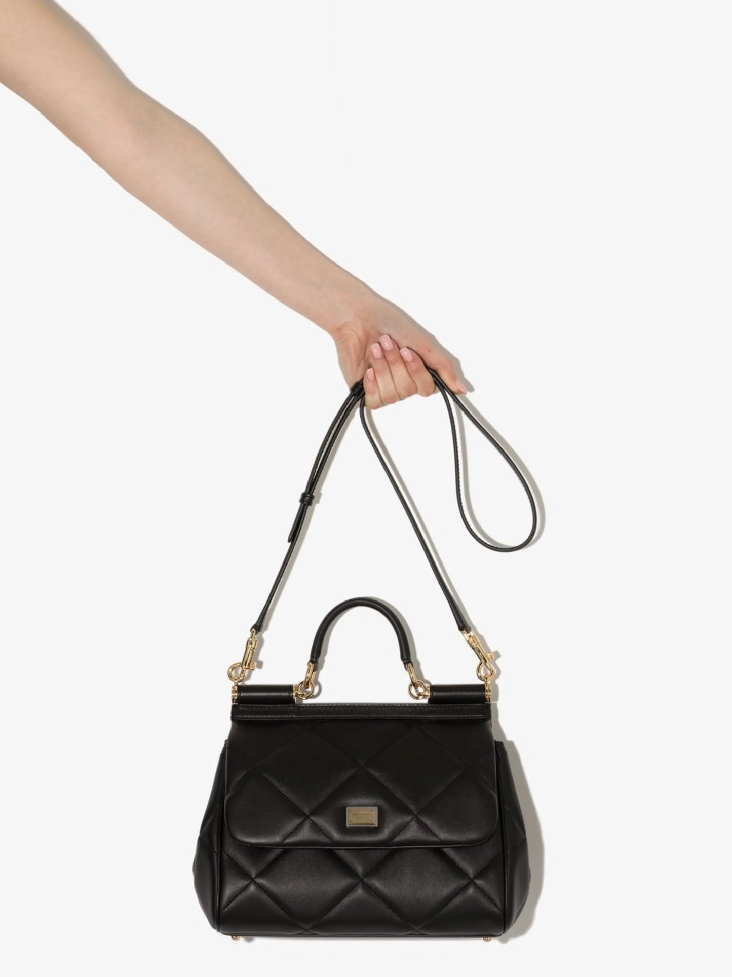 medium Sicily quilted shoulder bag