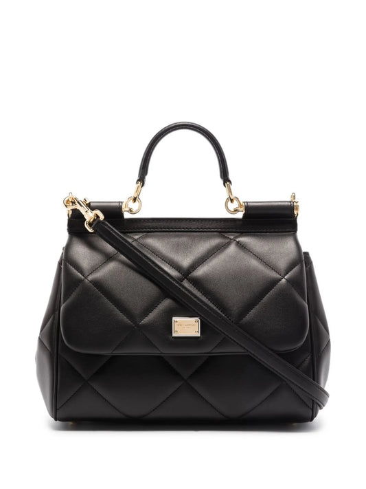 medium Sicily quilted shoulder bag