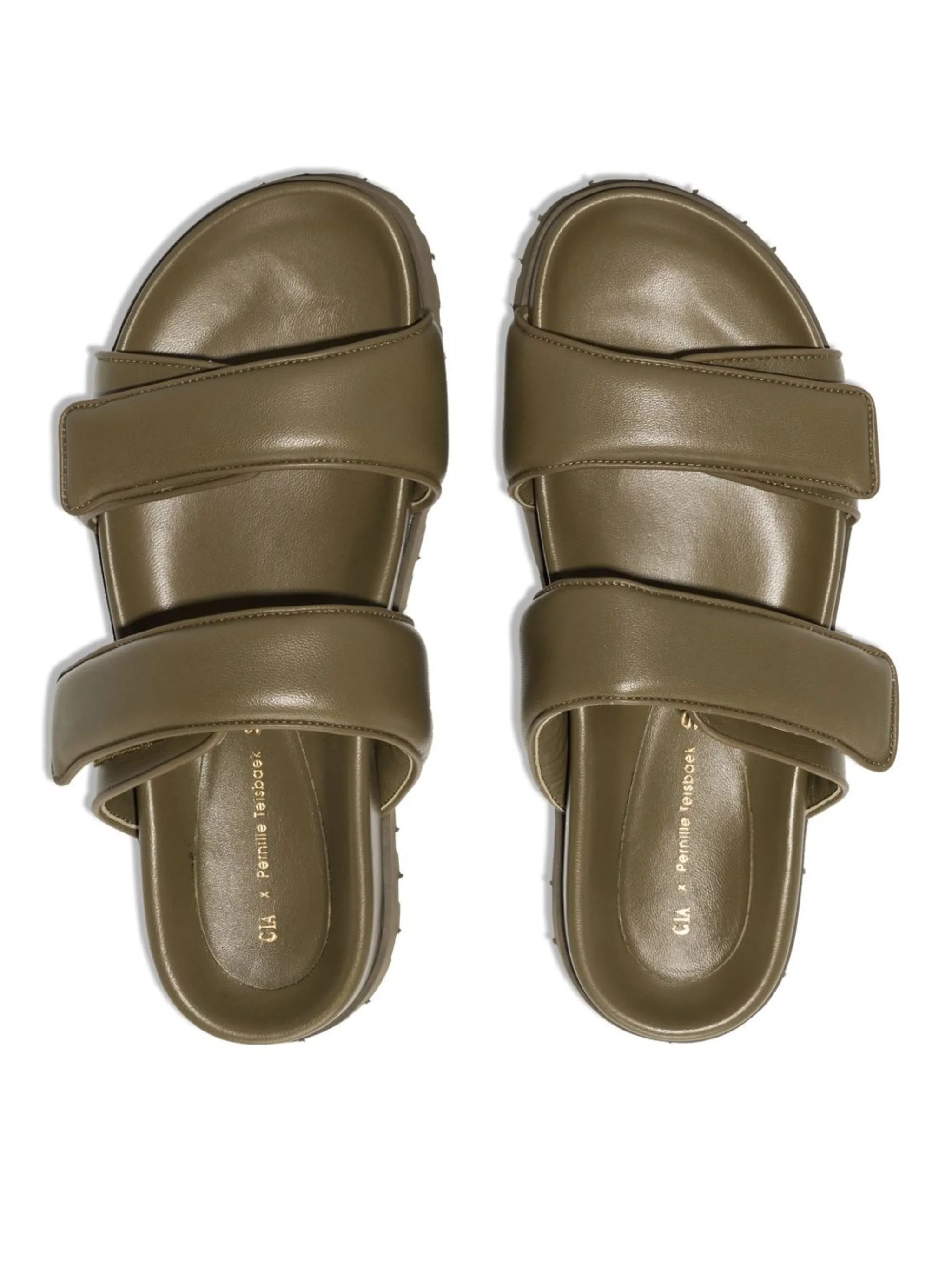 double touch-strap sandals