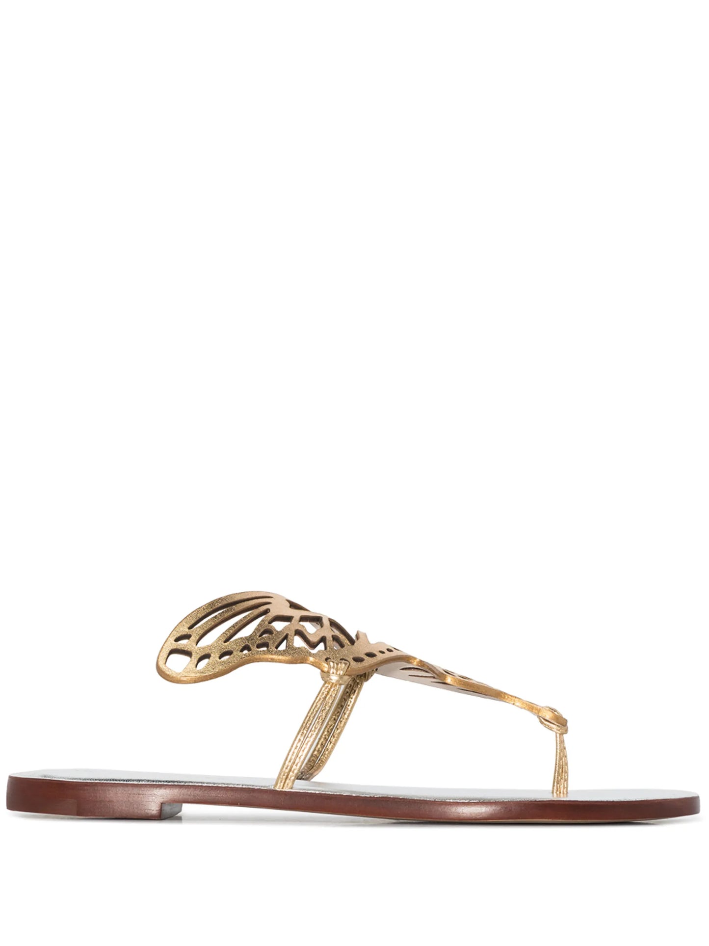 Talulah butterfly-embellished flat sandals
