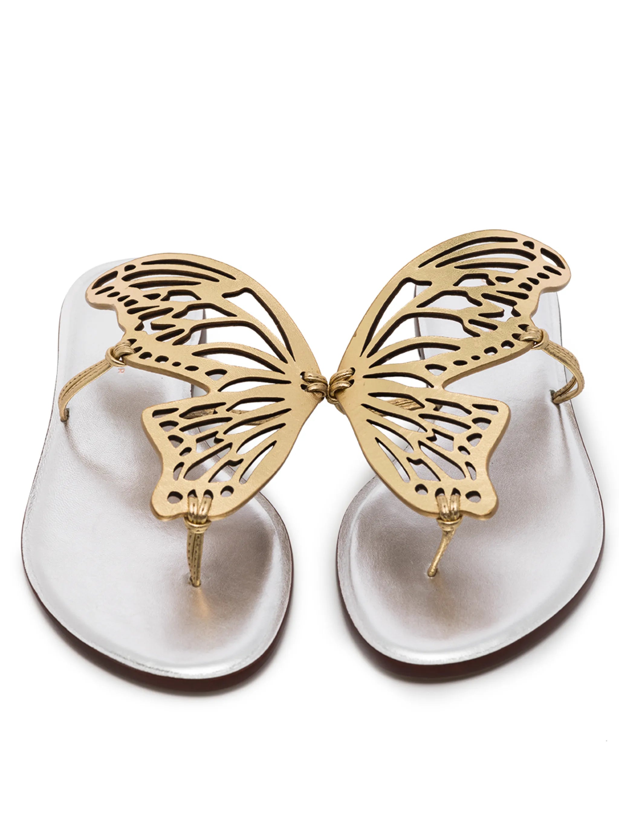 Talulah butterfly-embellished flat sandals