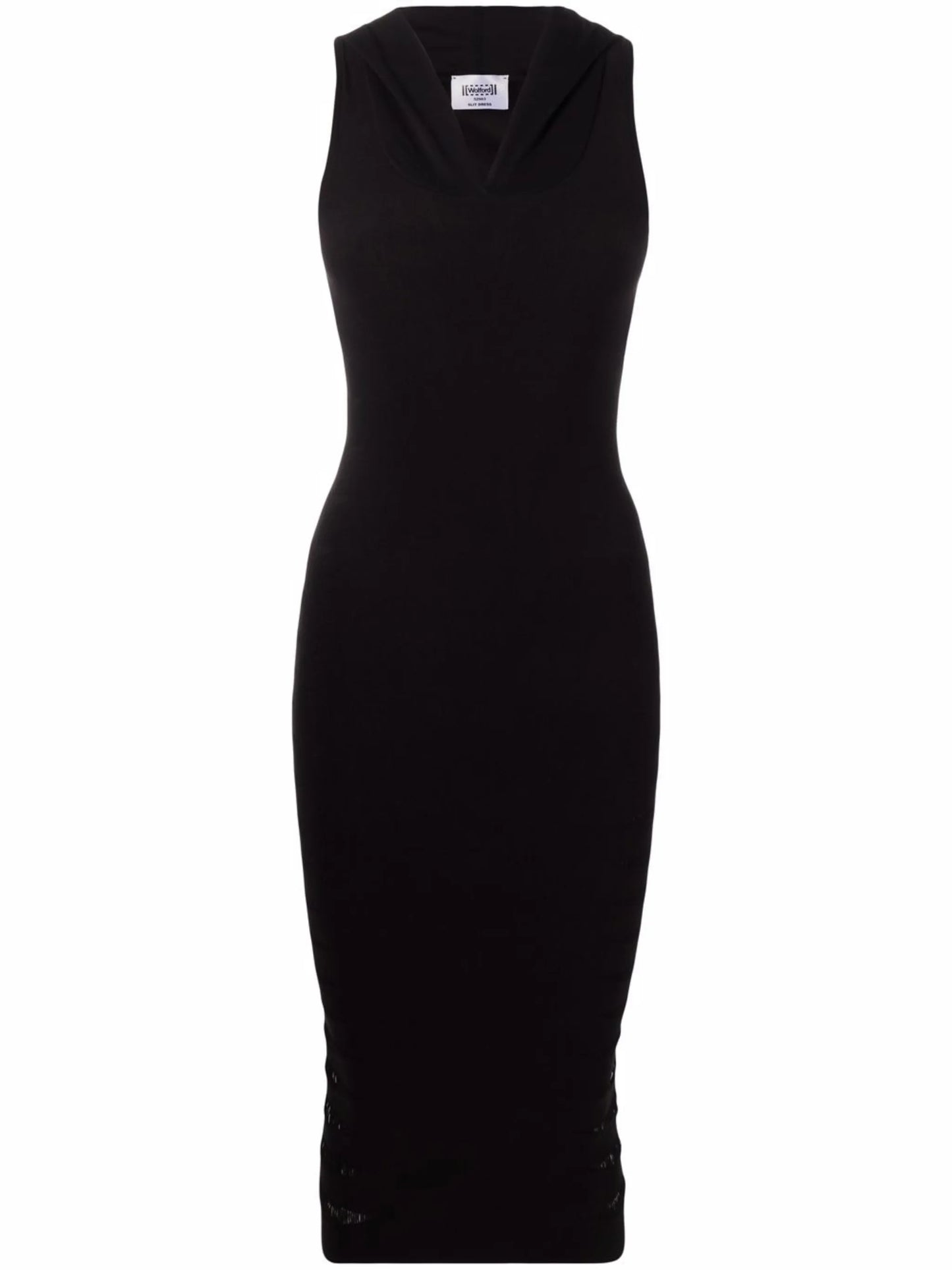 slit midi dress