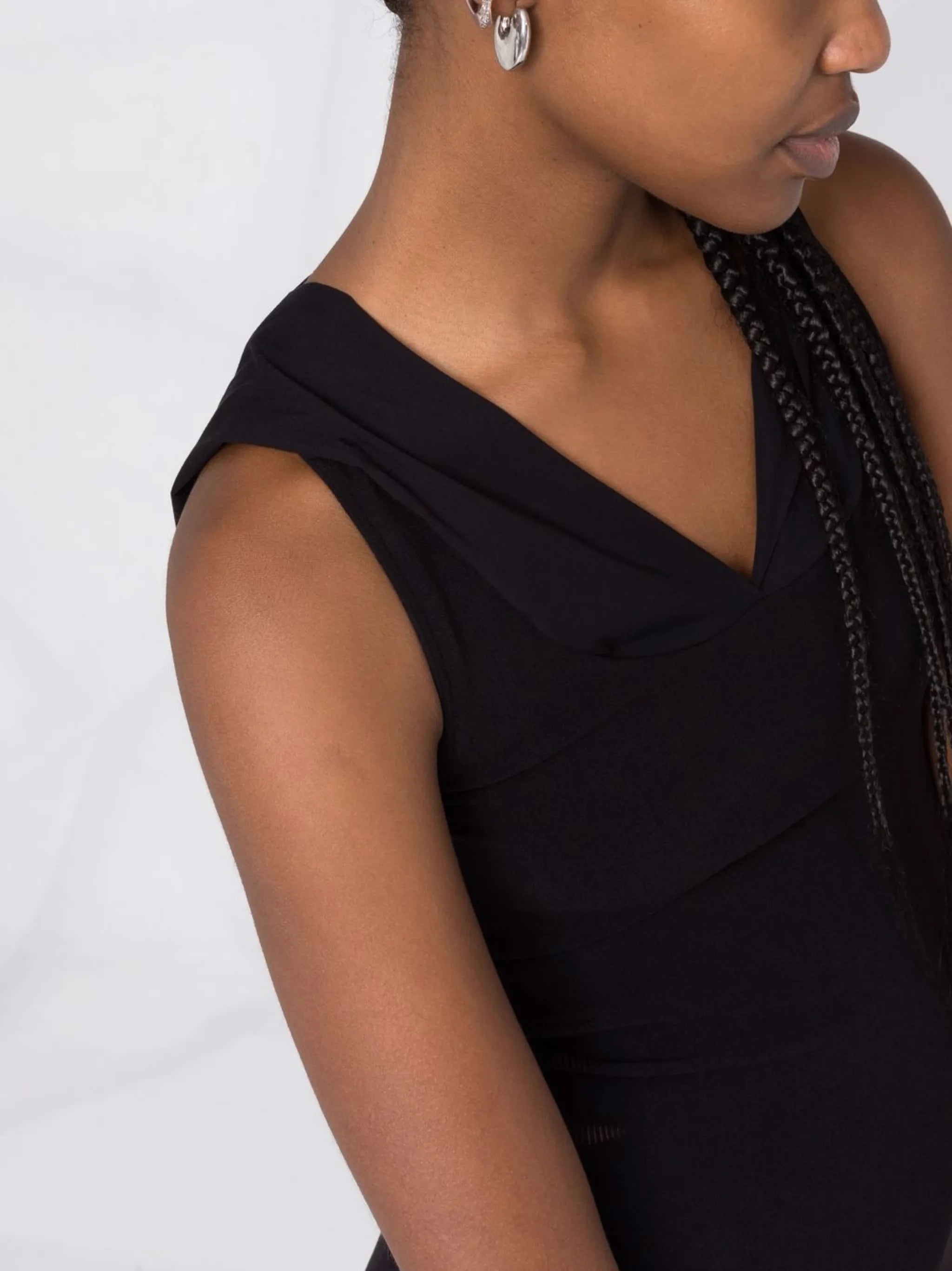 slit midi dress