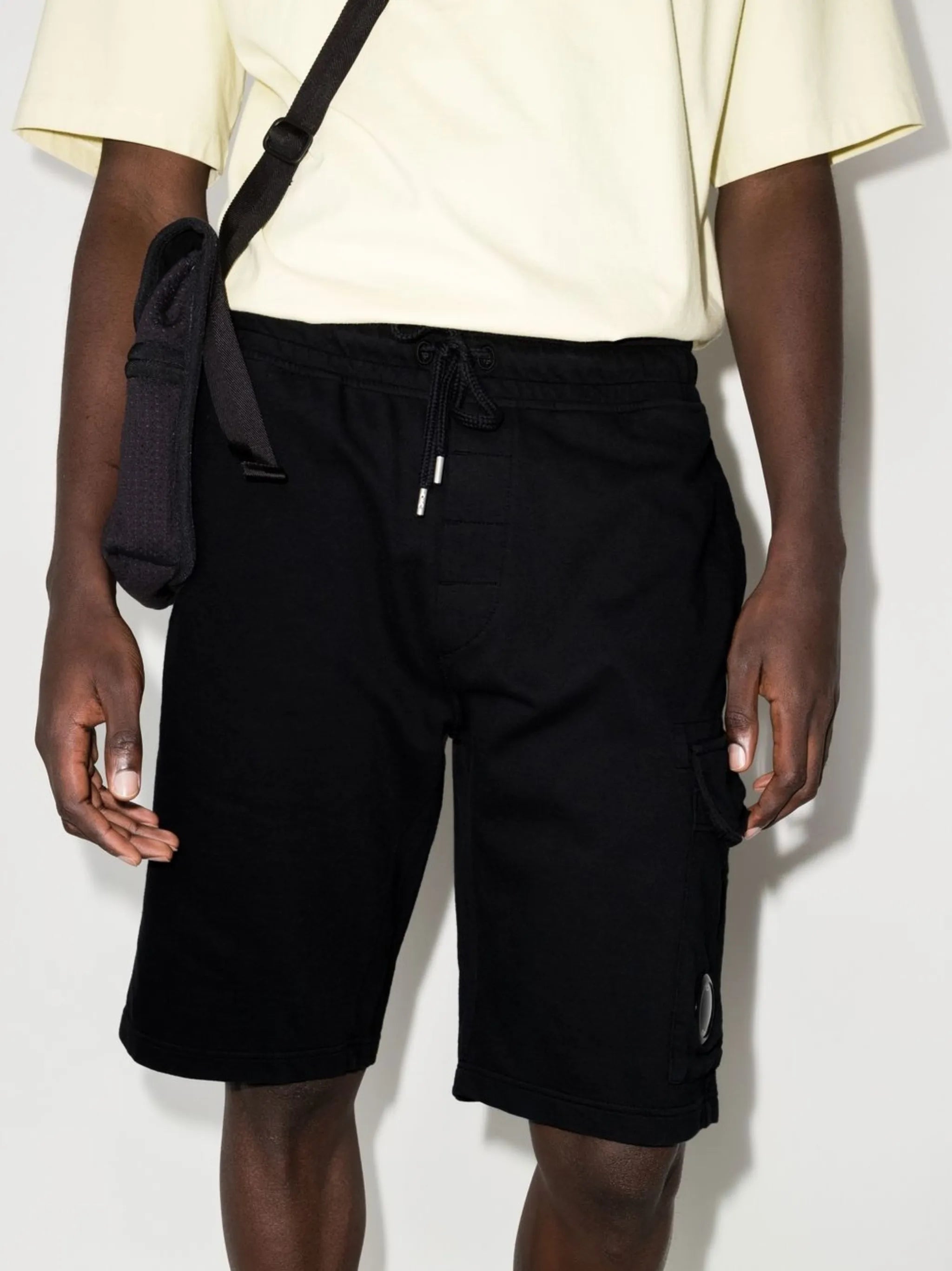 Lens-detail track shorts