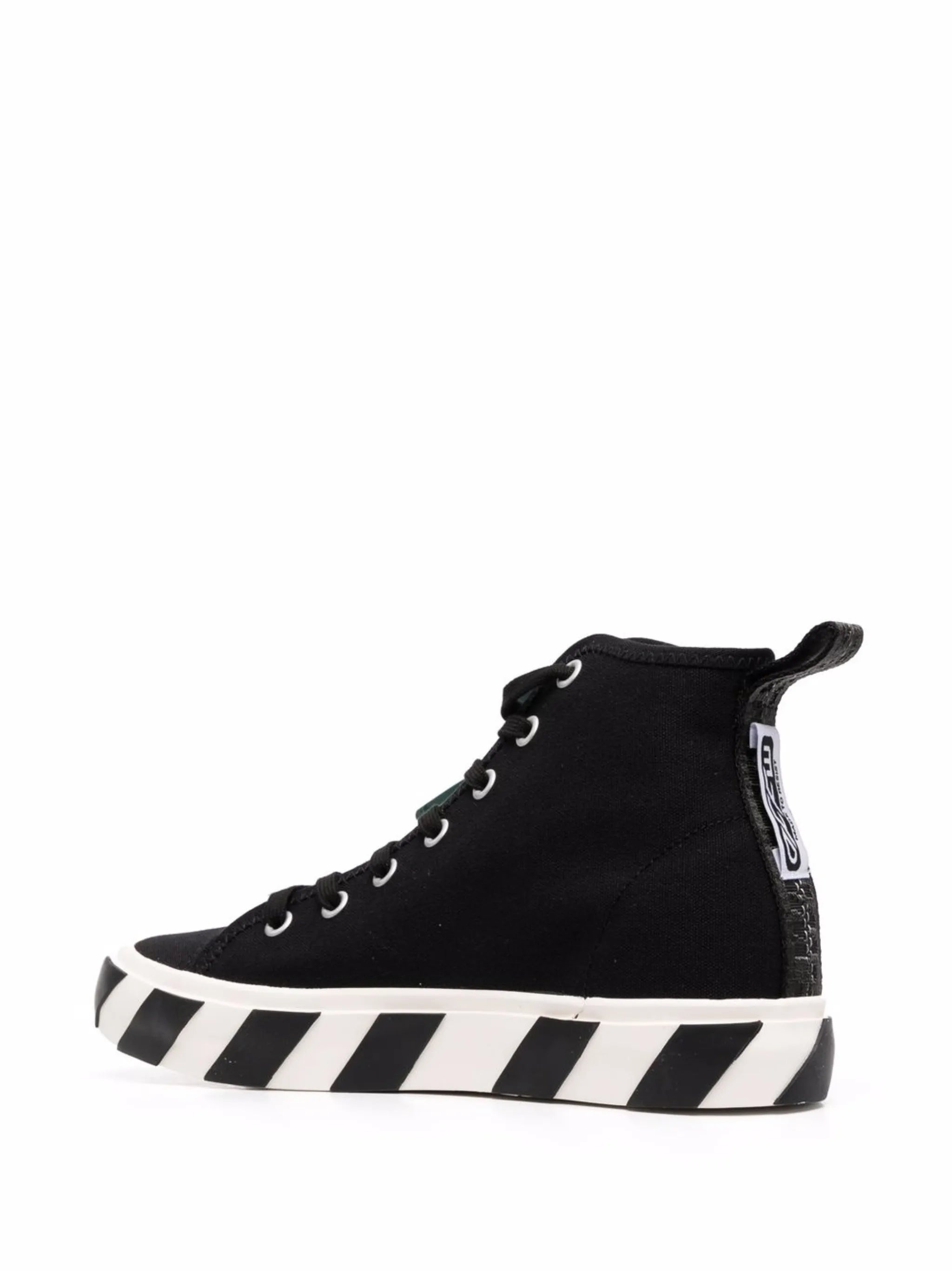 Vulcanized mid-top sneakers