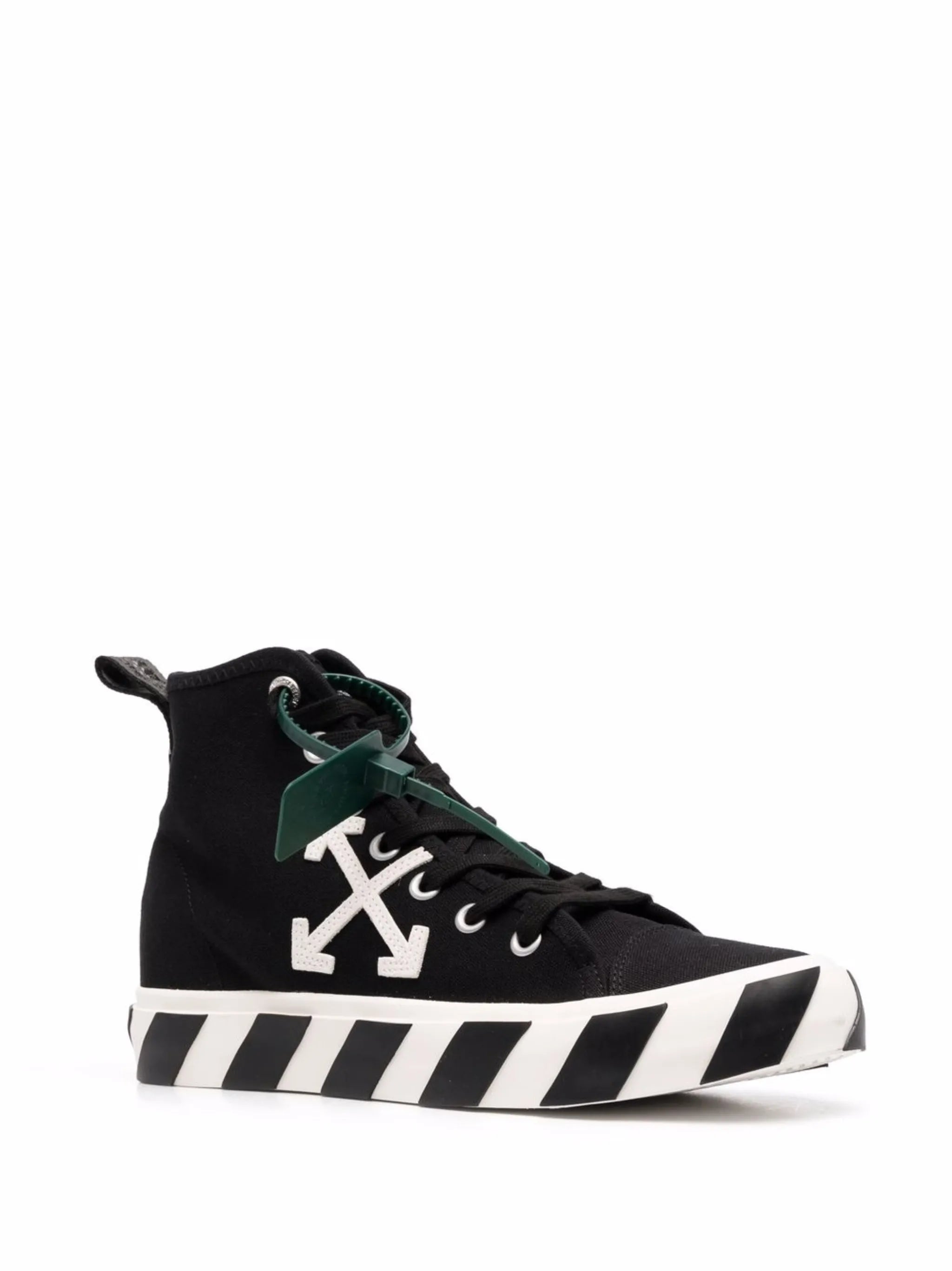 Vulcanized mid-top sneakers
