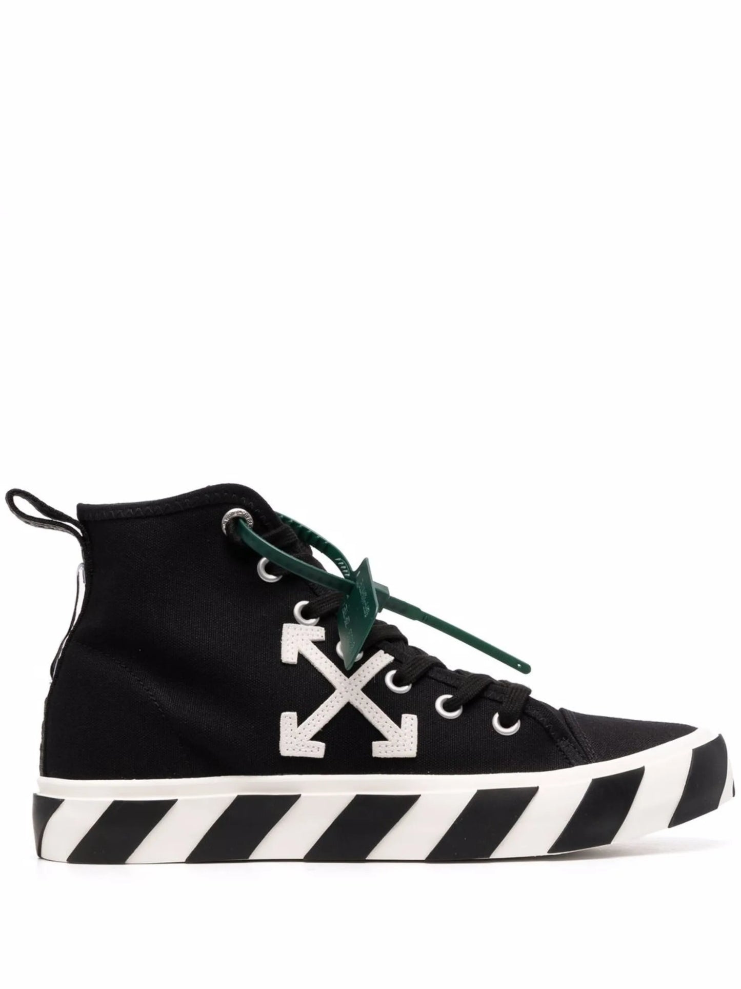 Vulcanized mid-top sneakers