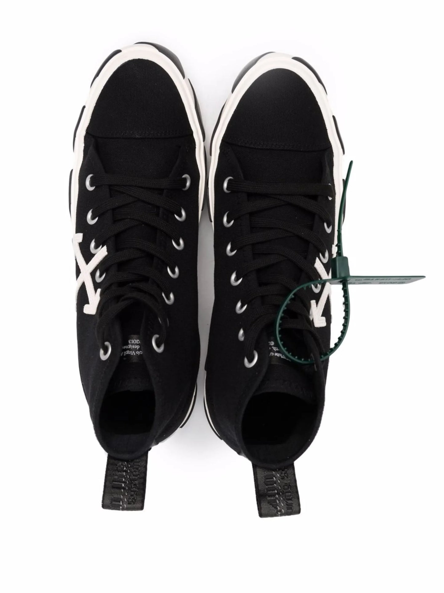 Vulcanized mid-top sneakers