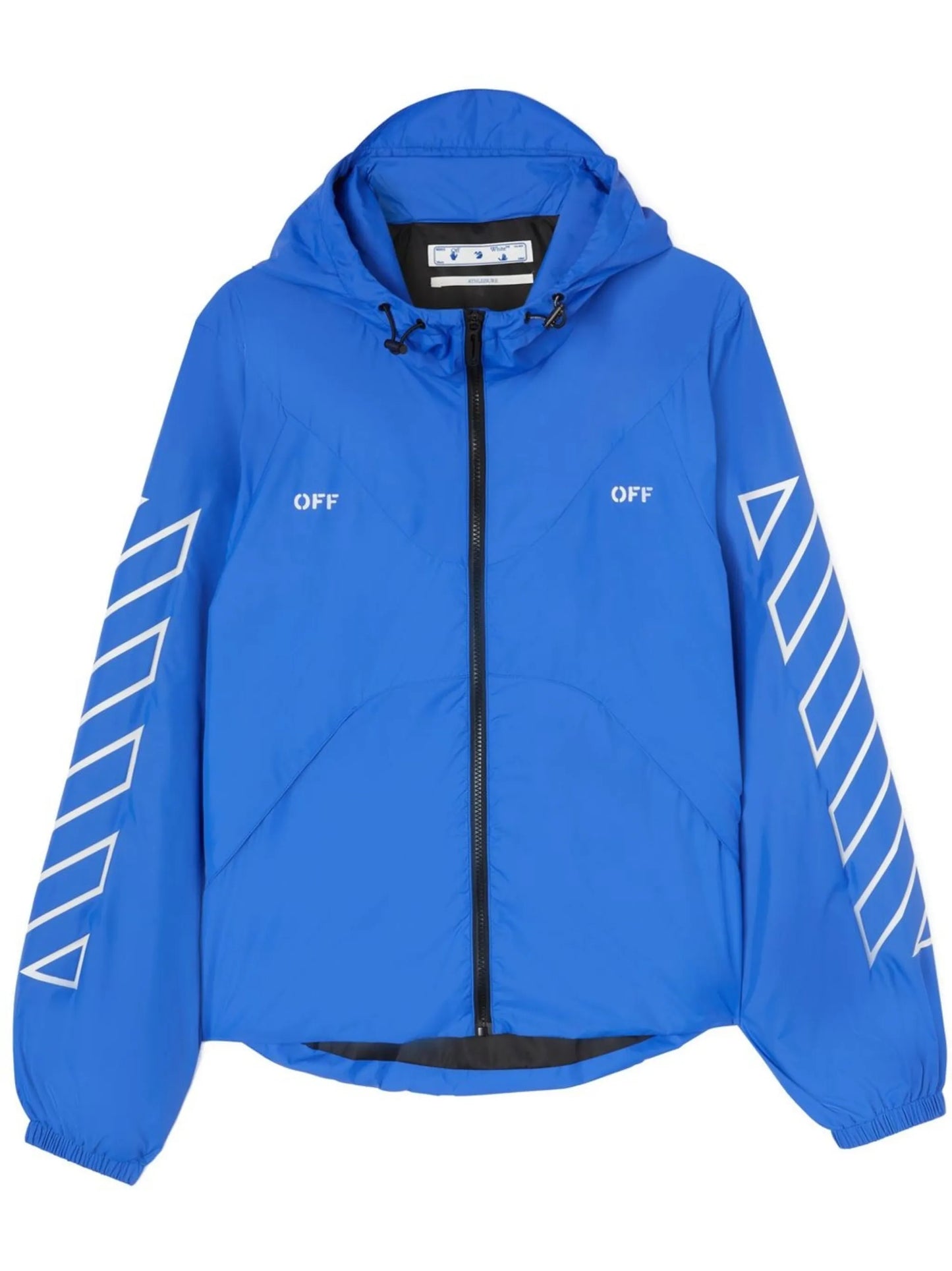 Diag-stripe logo track jacket
