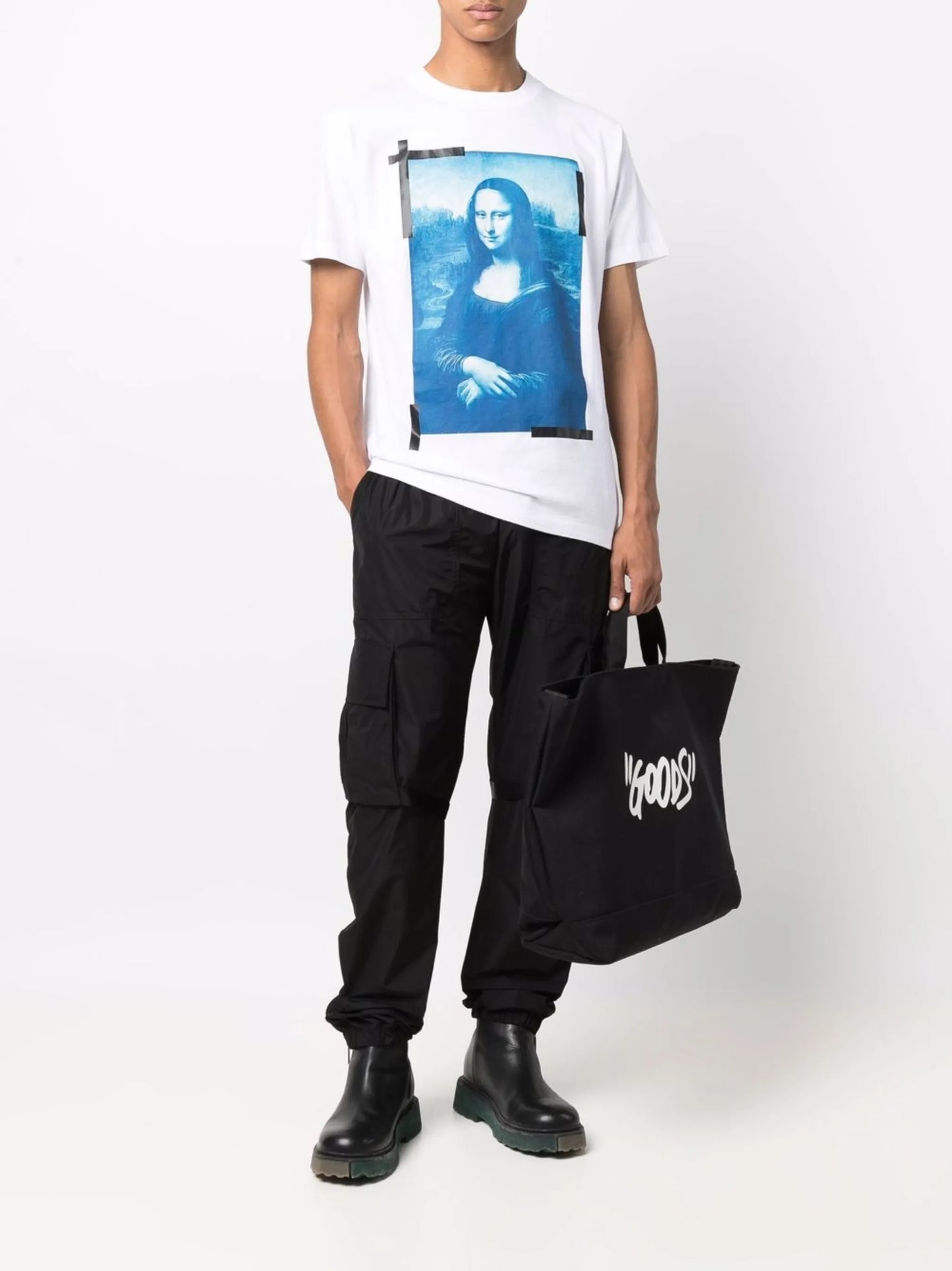 Monalisa slim-cut T-shirt