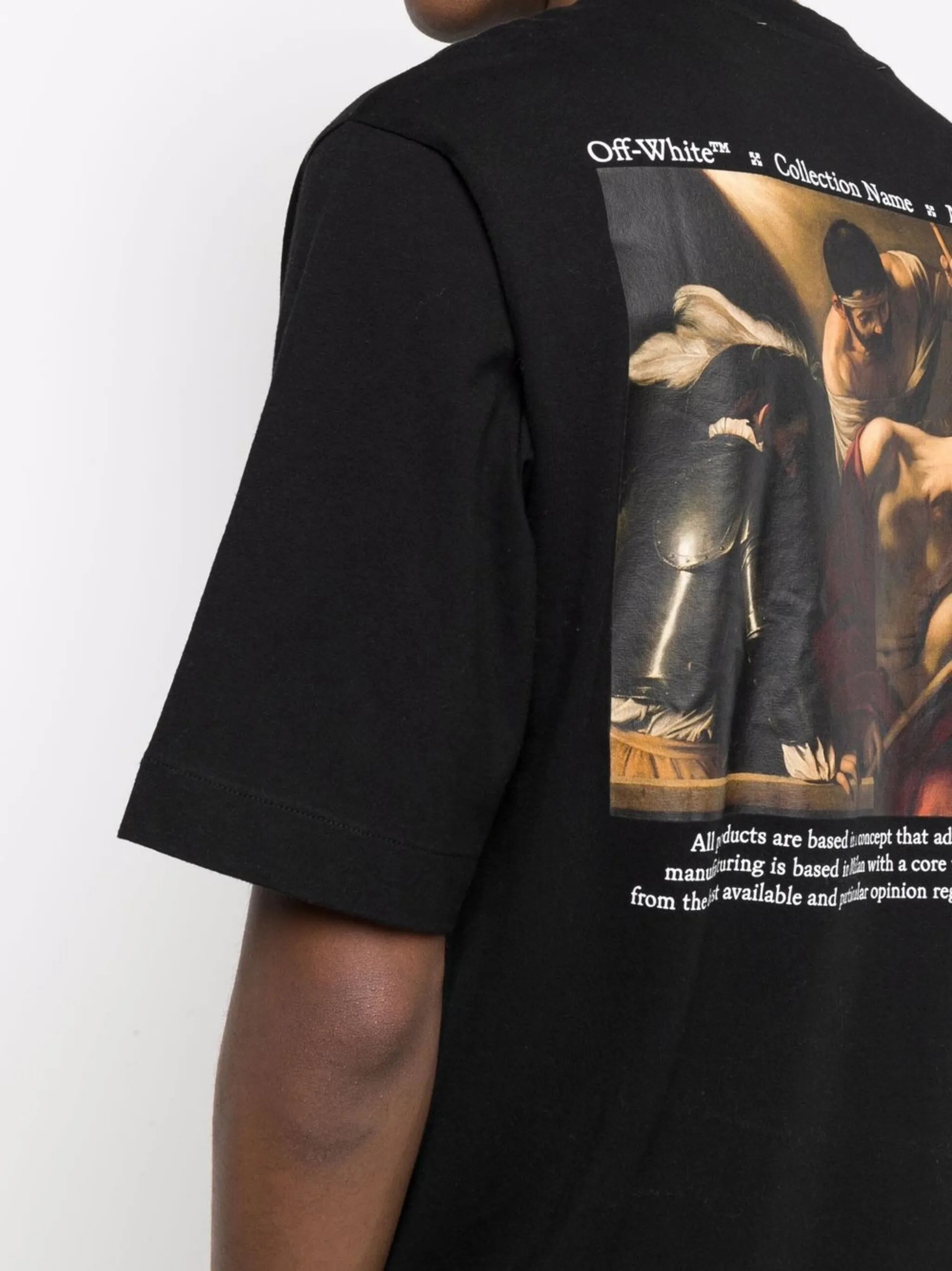 Caravaggio Crowning print T-shirt