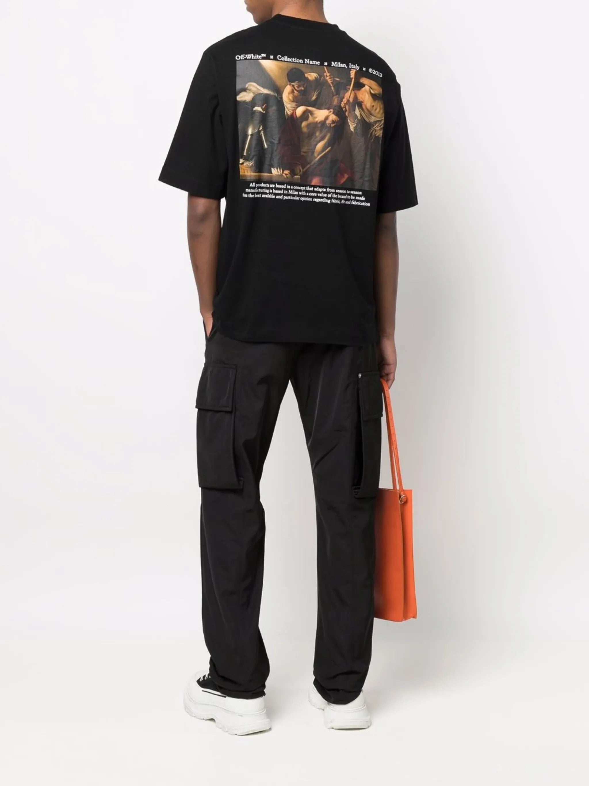 Caravaggio Crowning print T-shirt