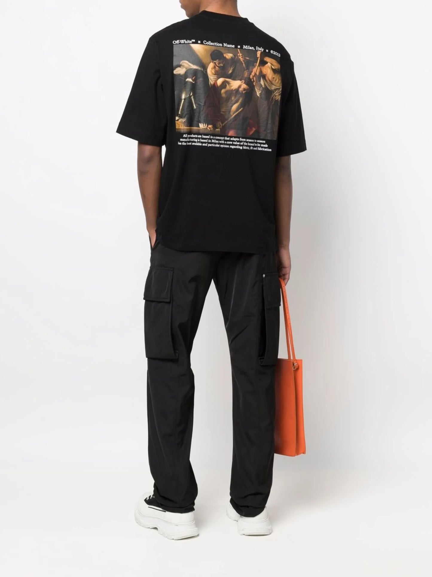 Caravaggio Crowning print T-shirt
