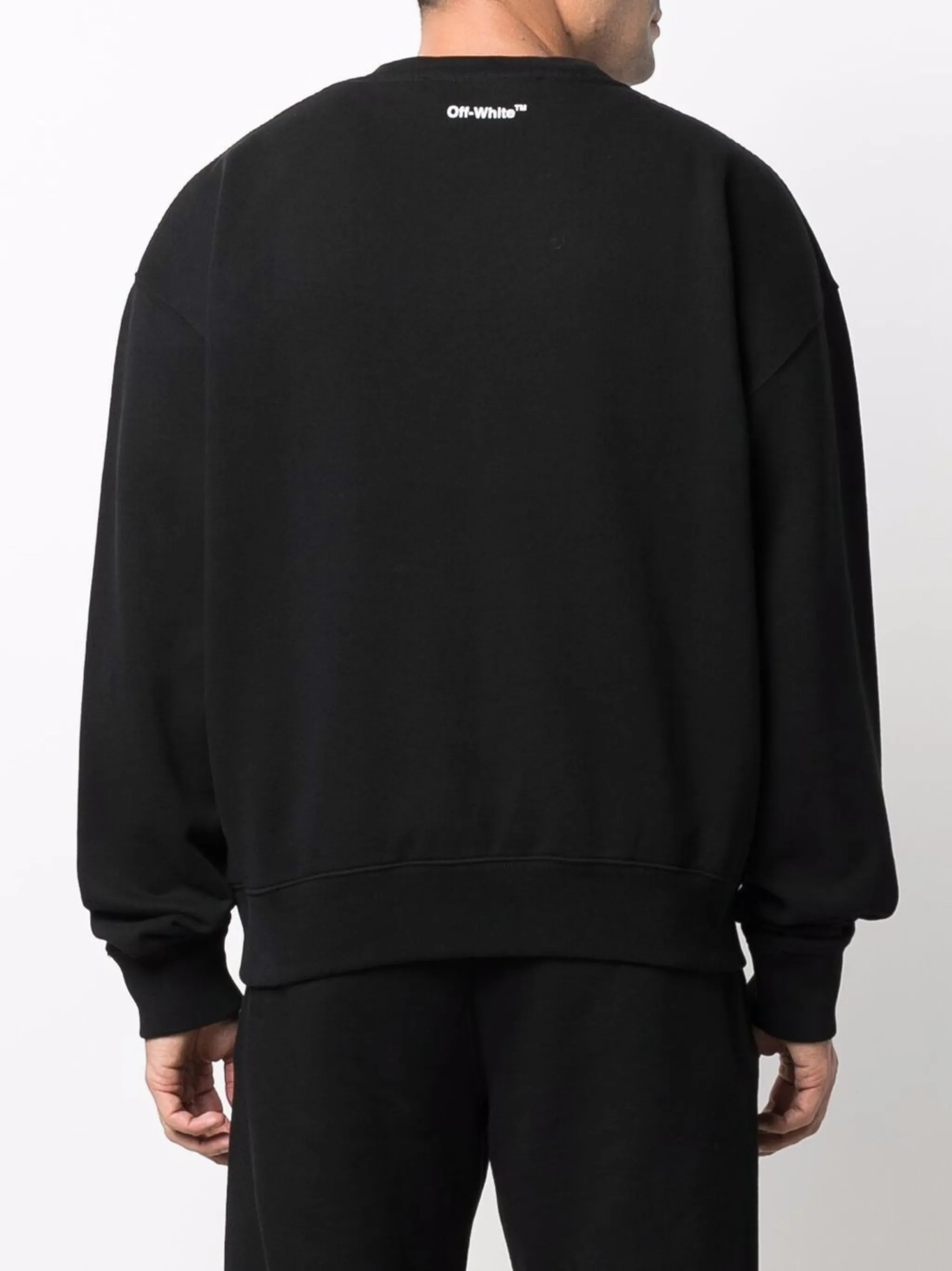 Monalisa Over crew-neck sweatshirt