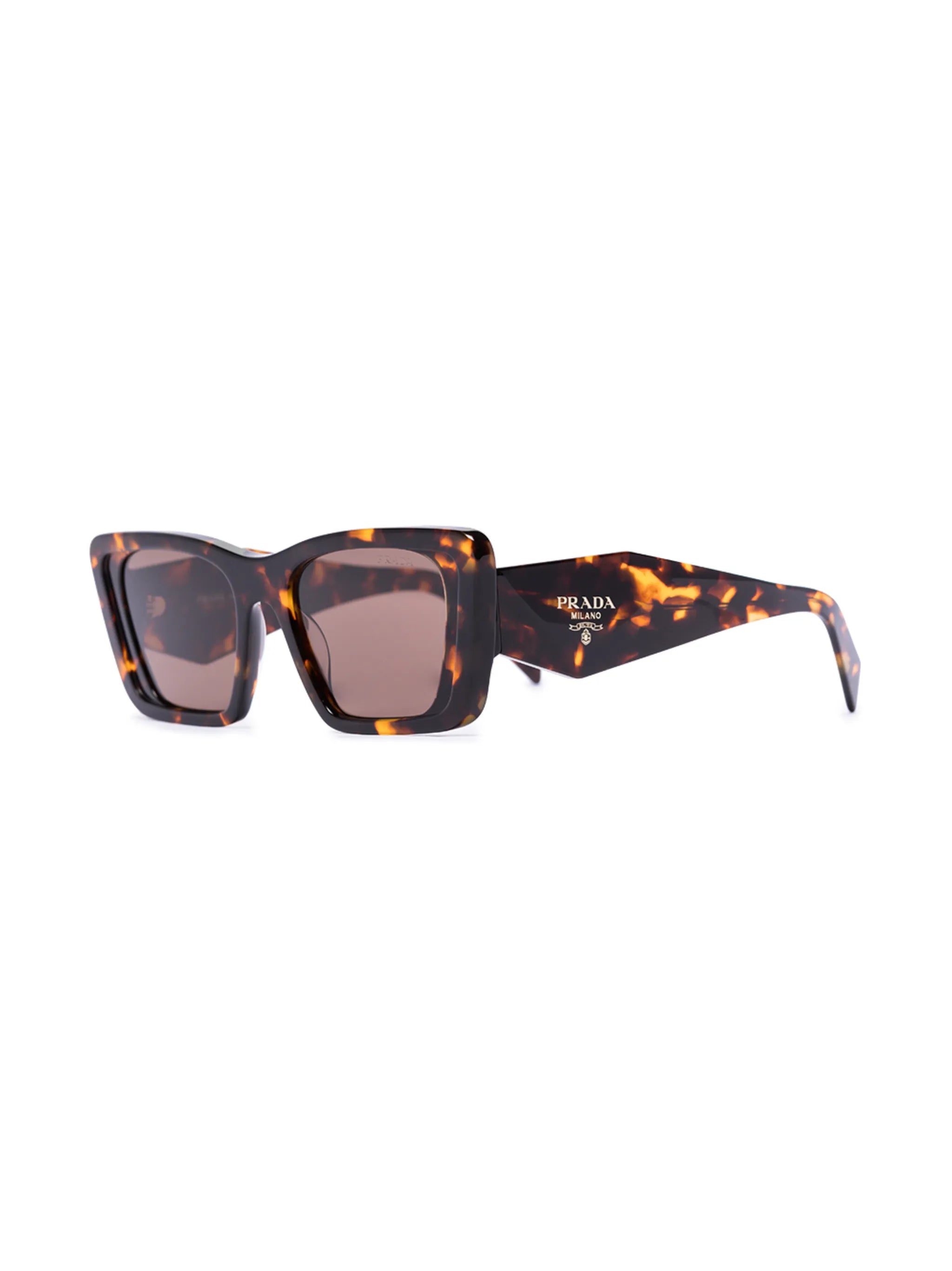 oversized rectangular-frame sunglasses