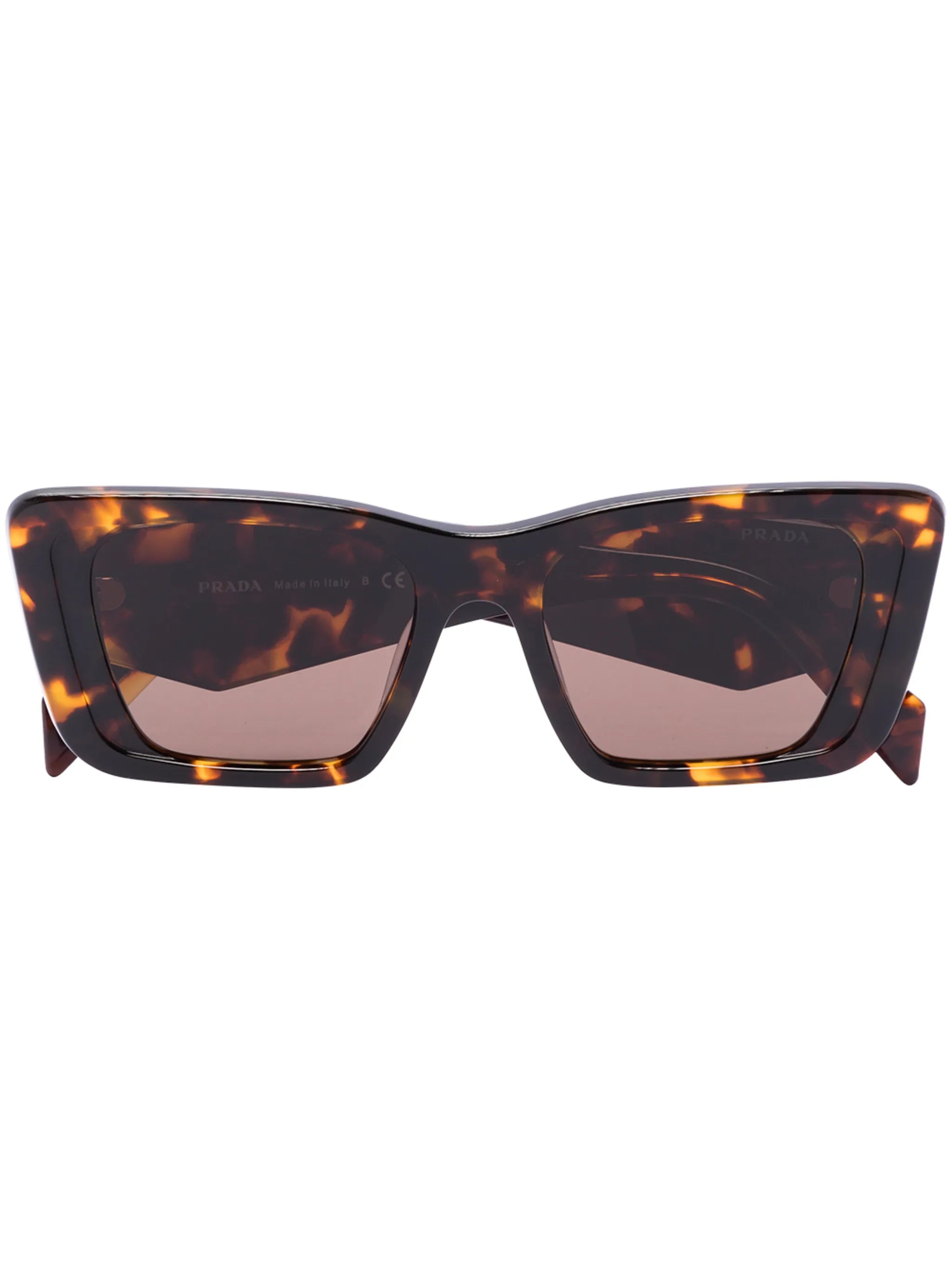 oversized rectangular-frame sunglasses
