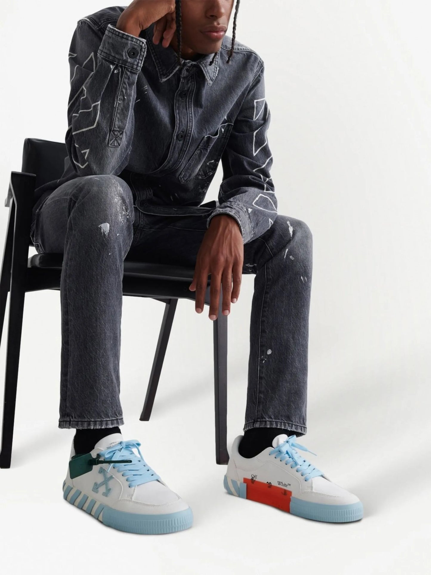 Vulcanized low-top sneakers