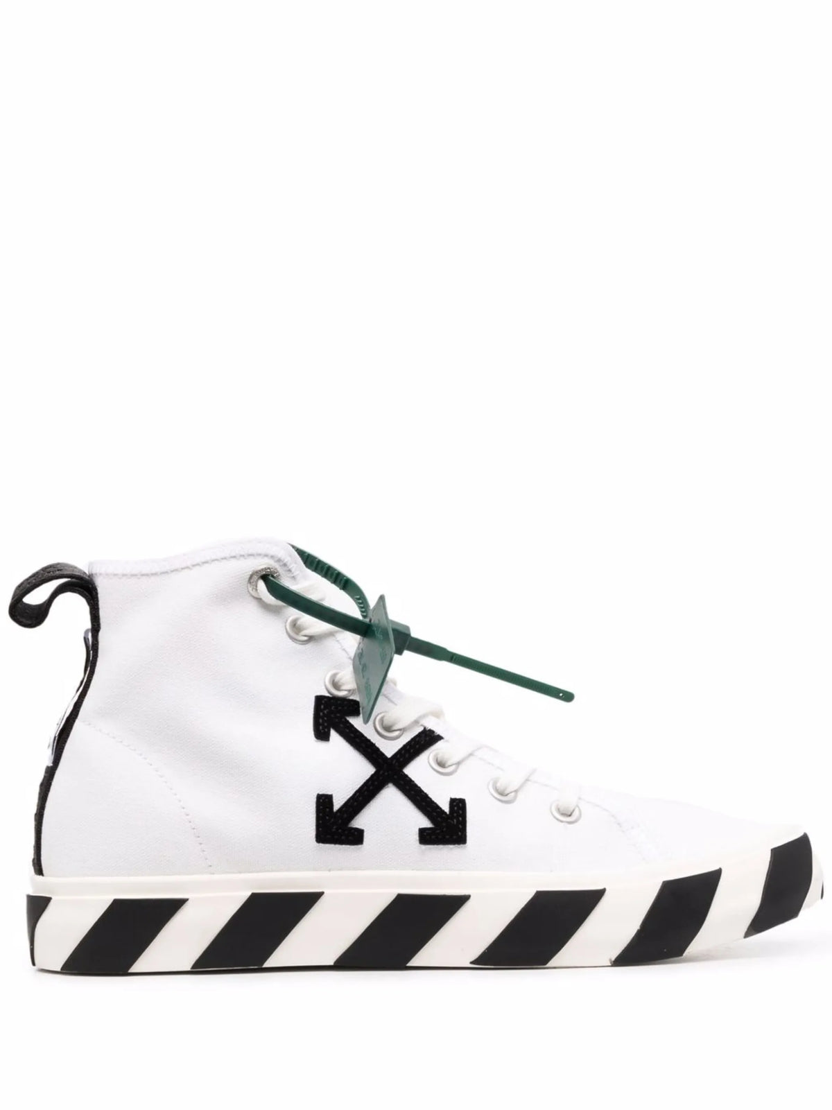 Vulcanized mid-top sneakers