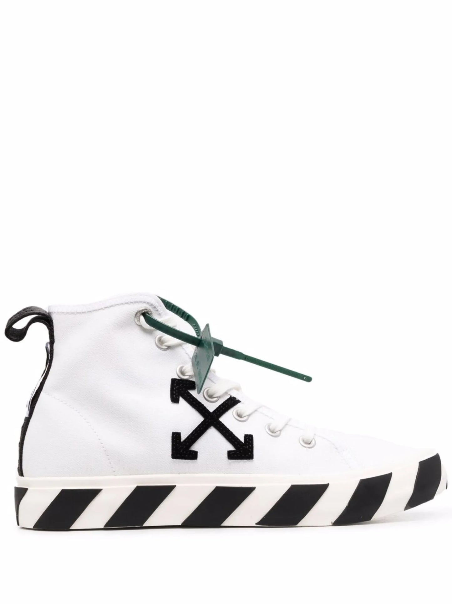 Vulcanized mid-top sneakers