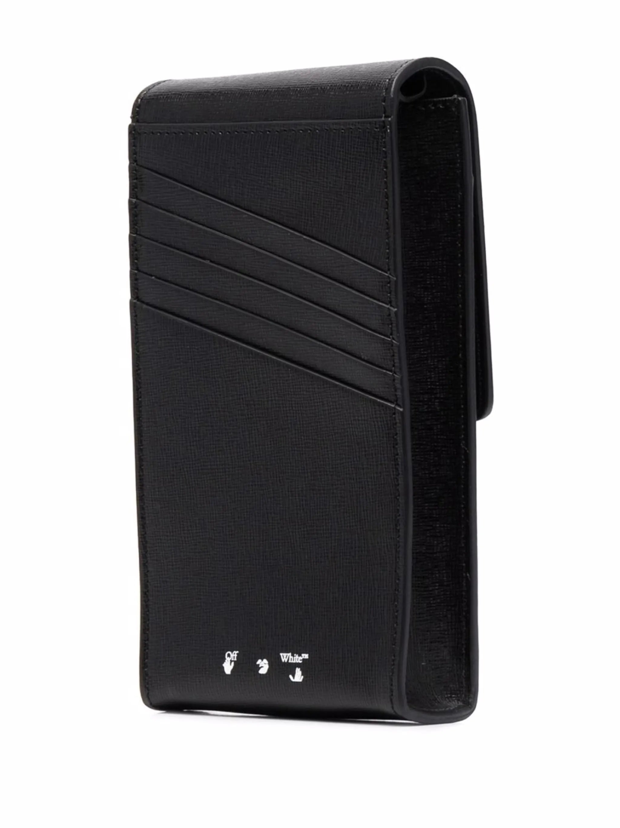 Diag-strip print phone holder