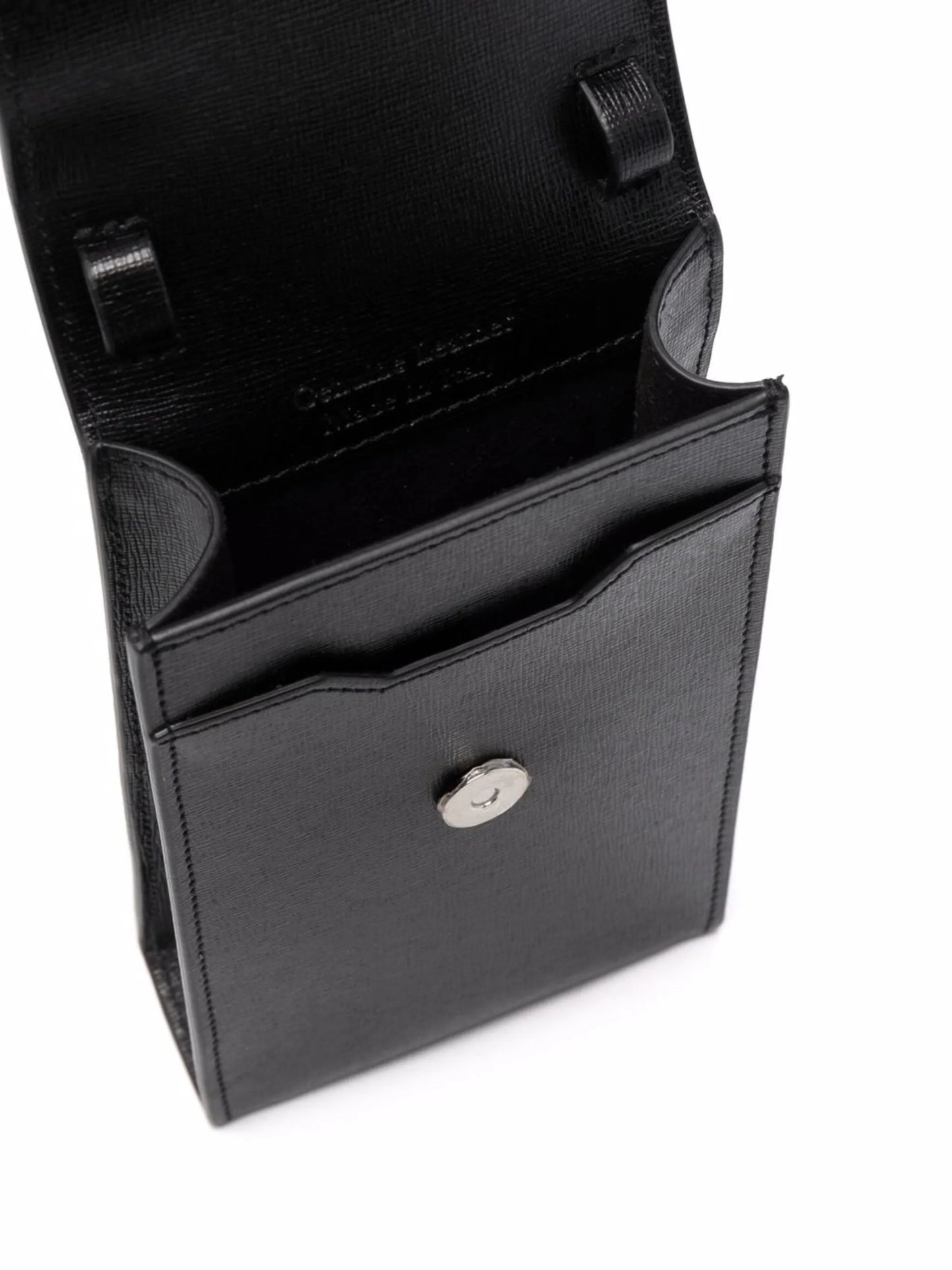 Diag-strip print phone holder