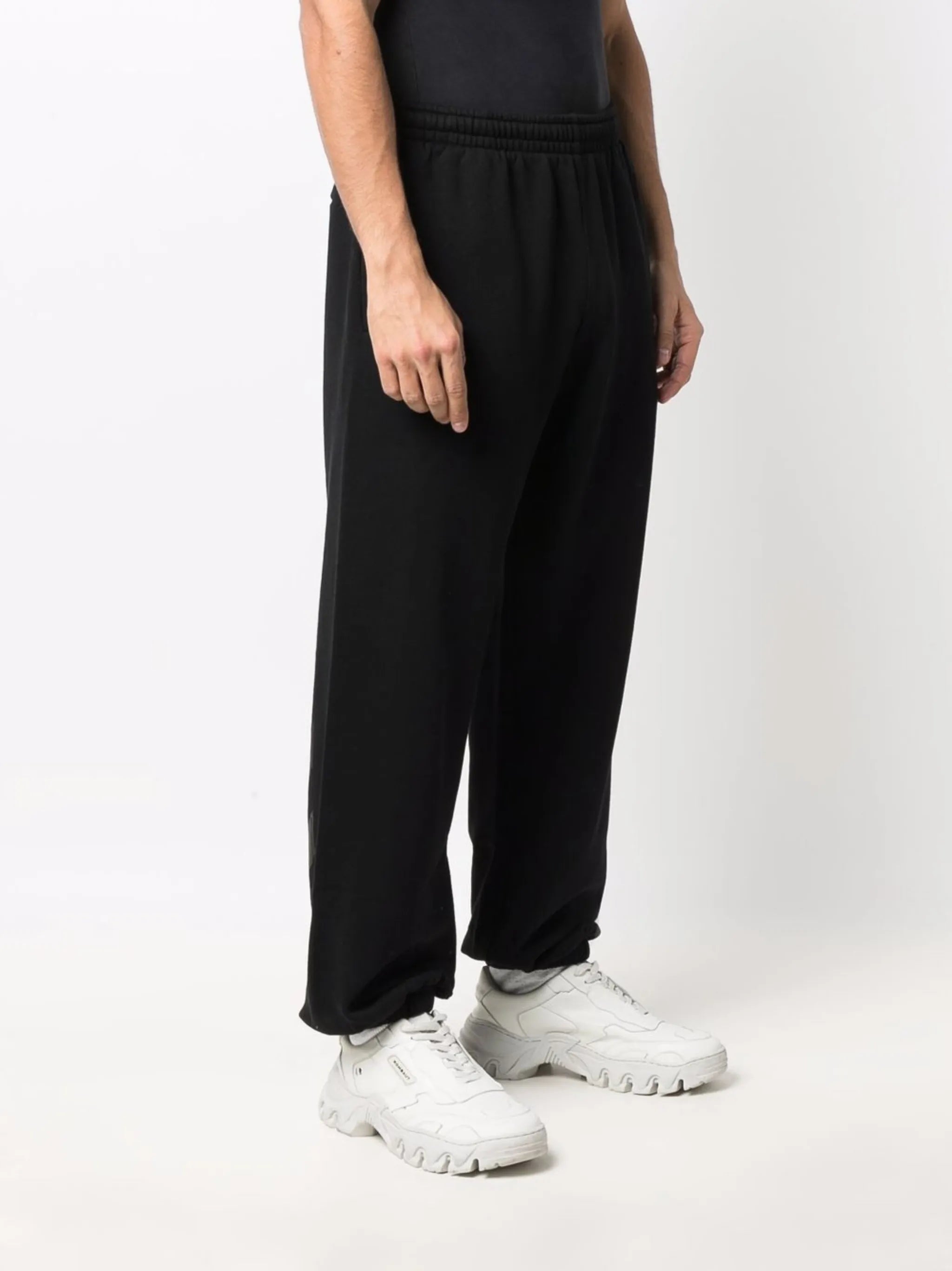 Diag-stripe track pants