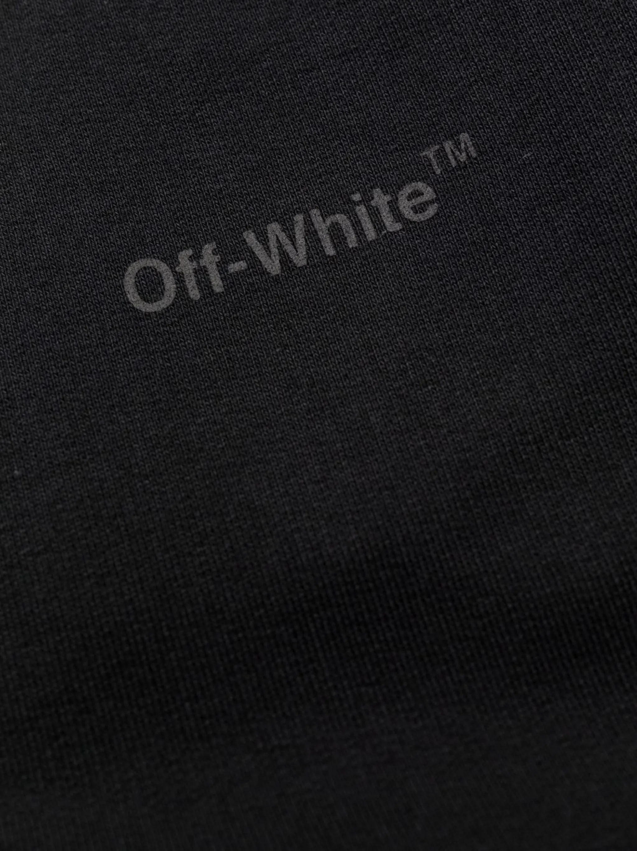 Diag-stripe track pants