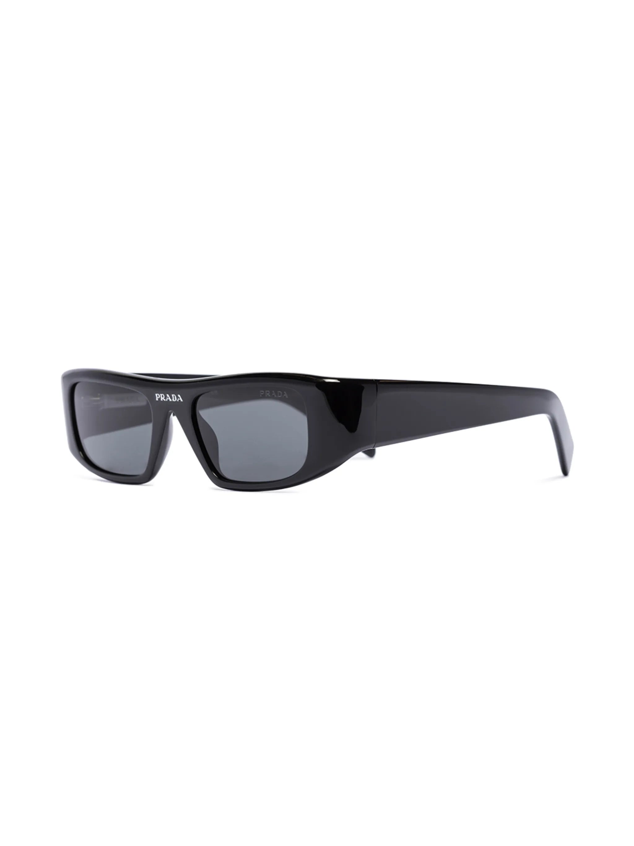logo-embellished rectangle-frame sunglasses