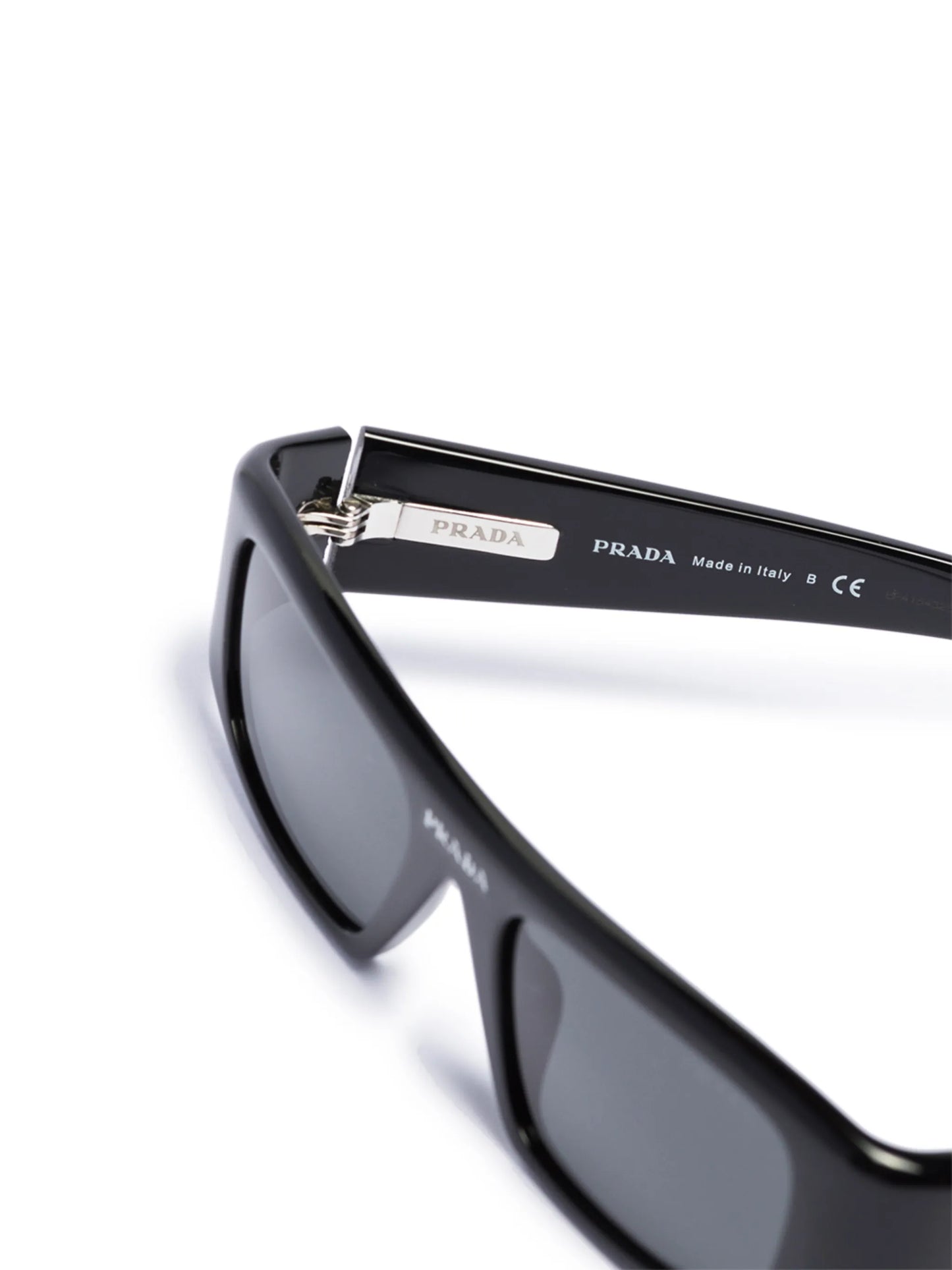 logo-embellished rectangle-frame sunglasses