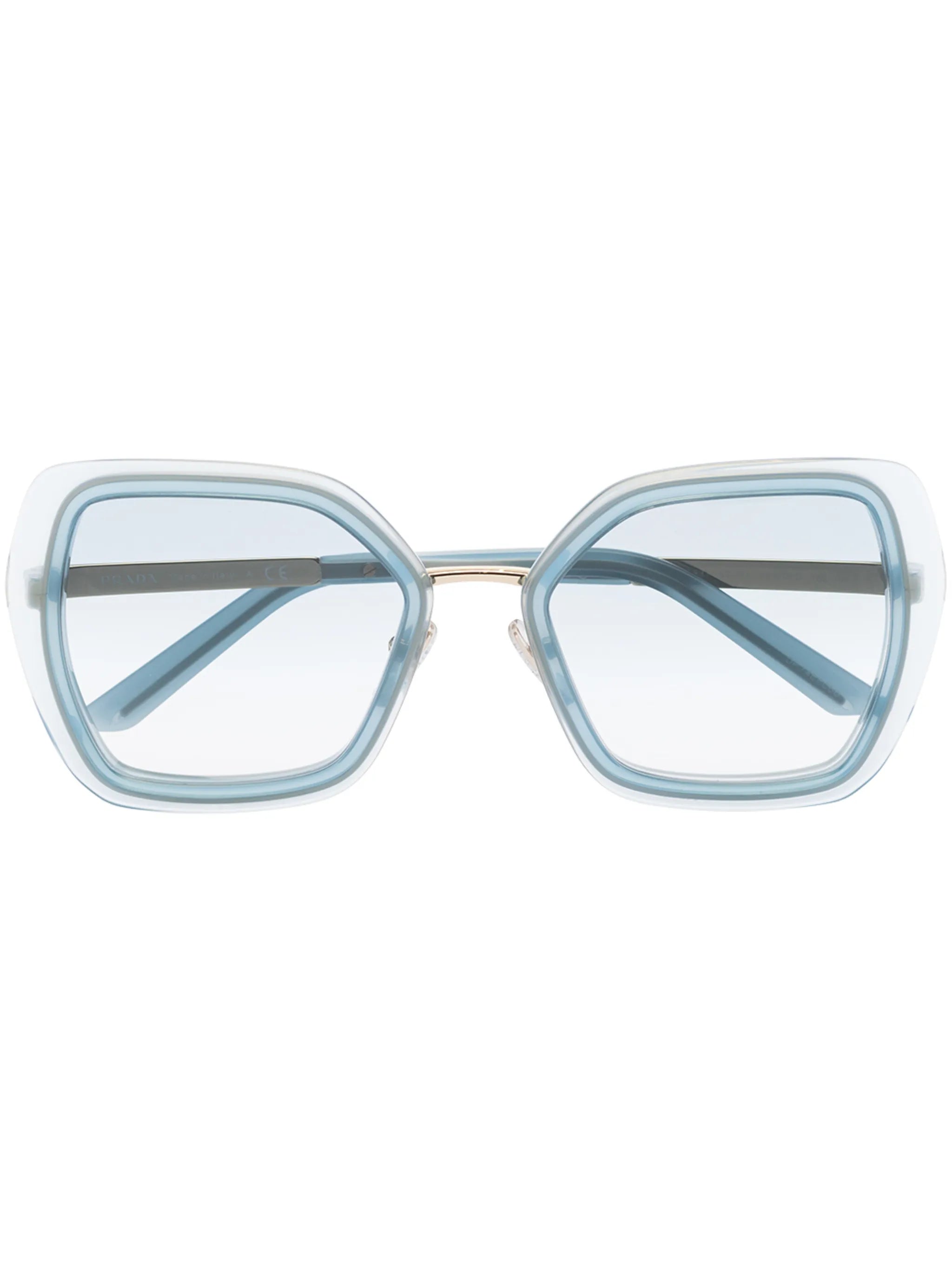 oversized square-frame sunglasses