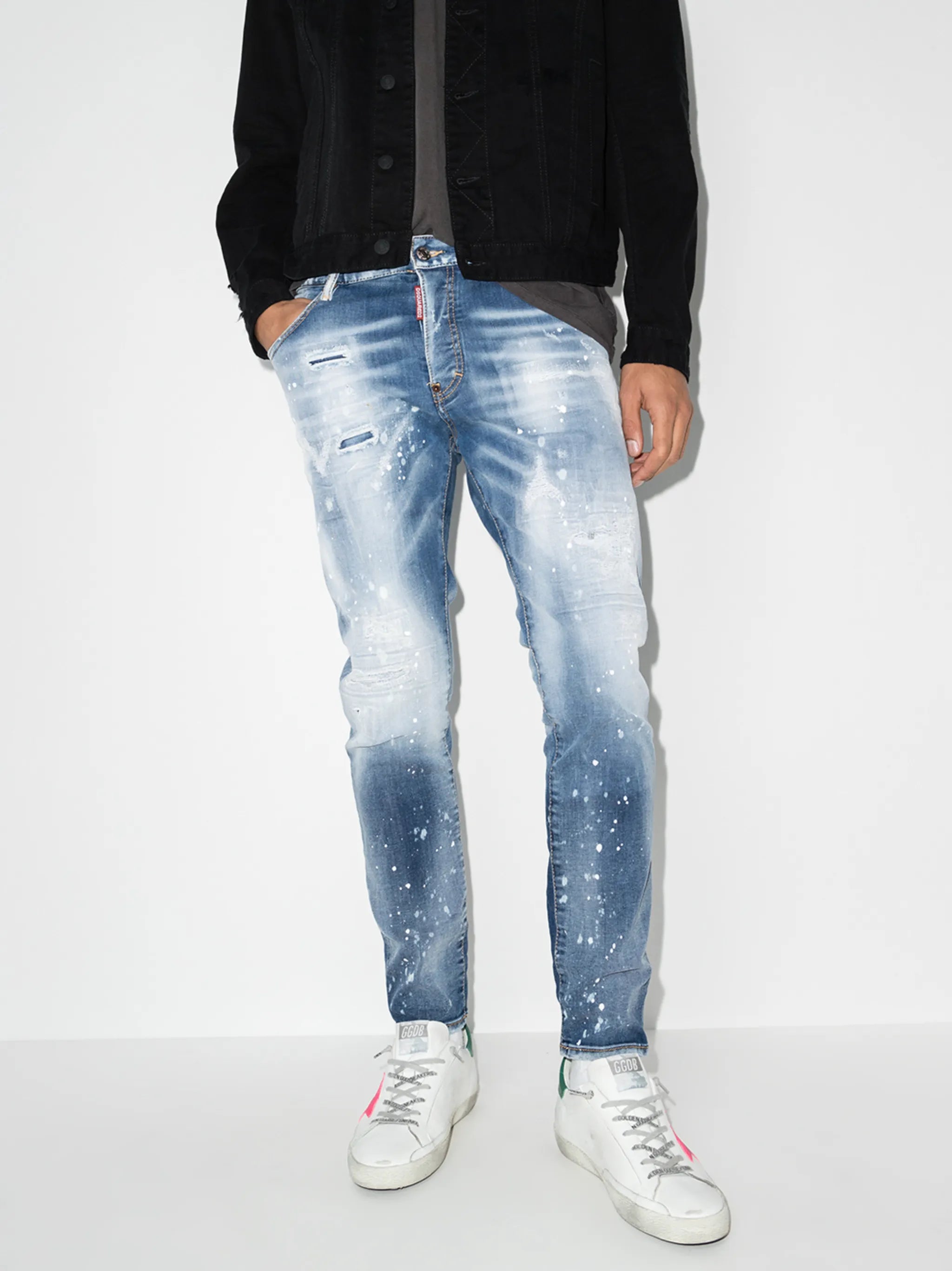 Skater skinny jeans