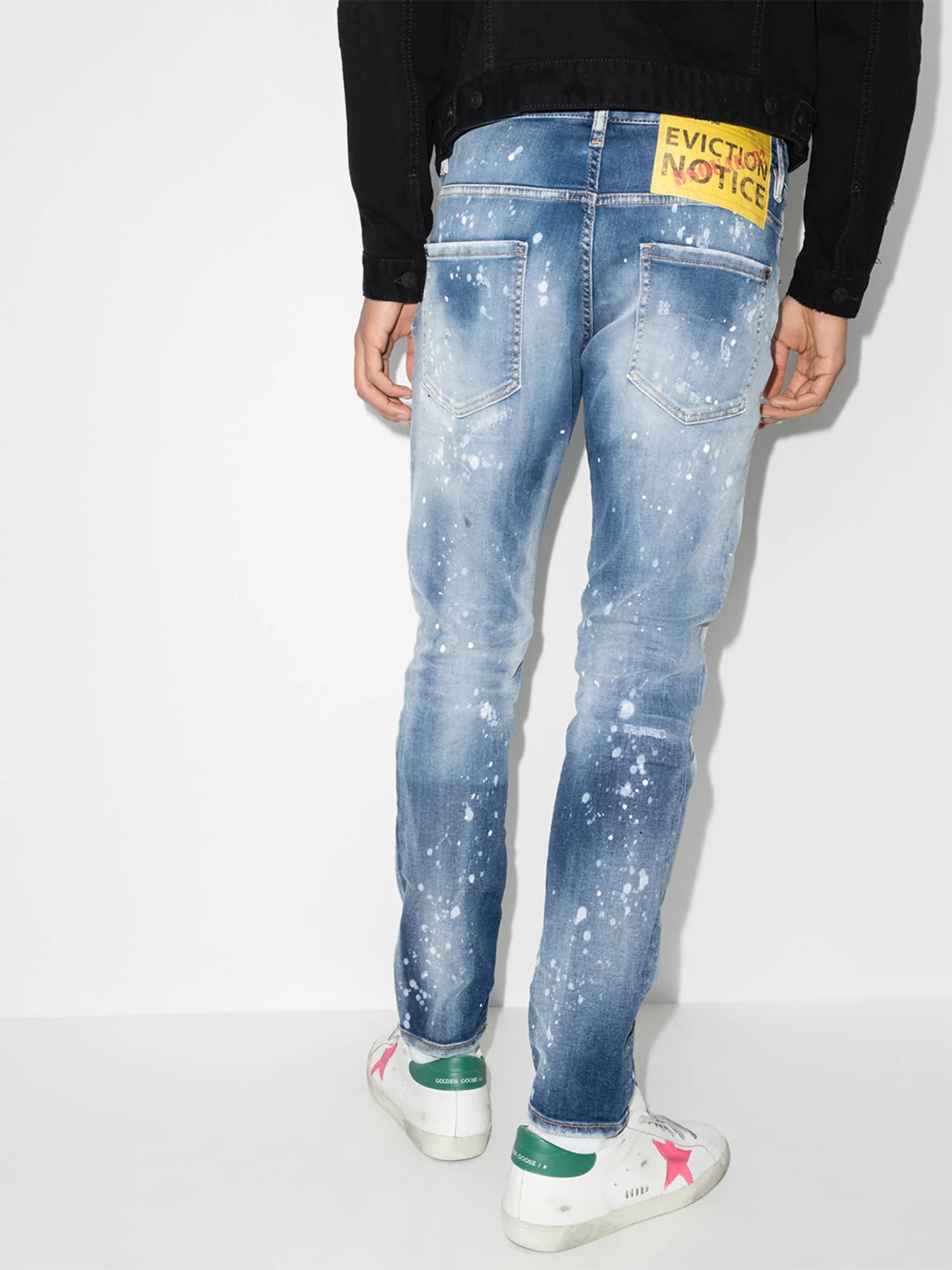 Skater skinny jeans