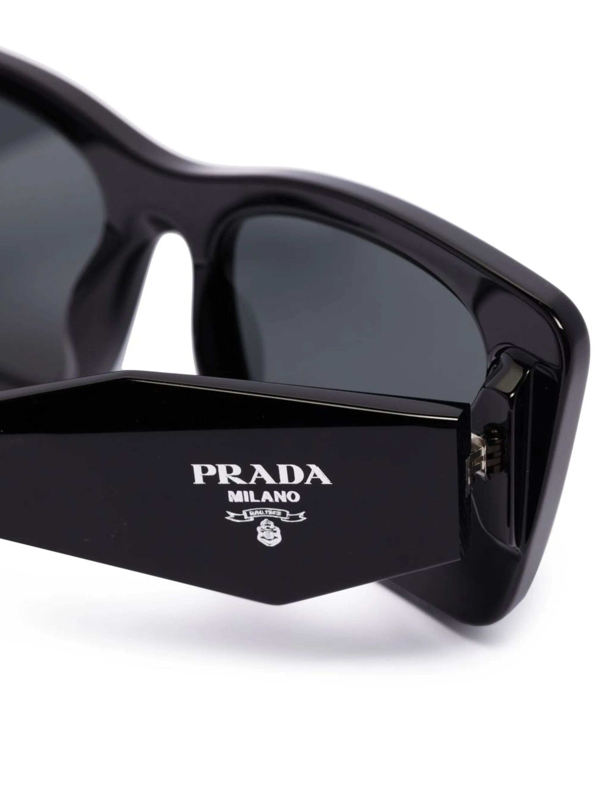 oversized rectangular-frame sunglasses