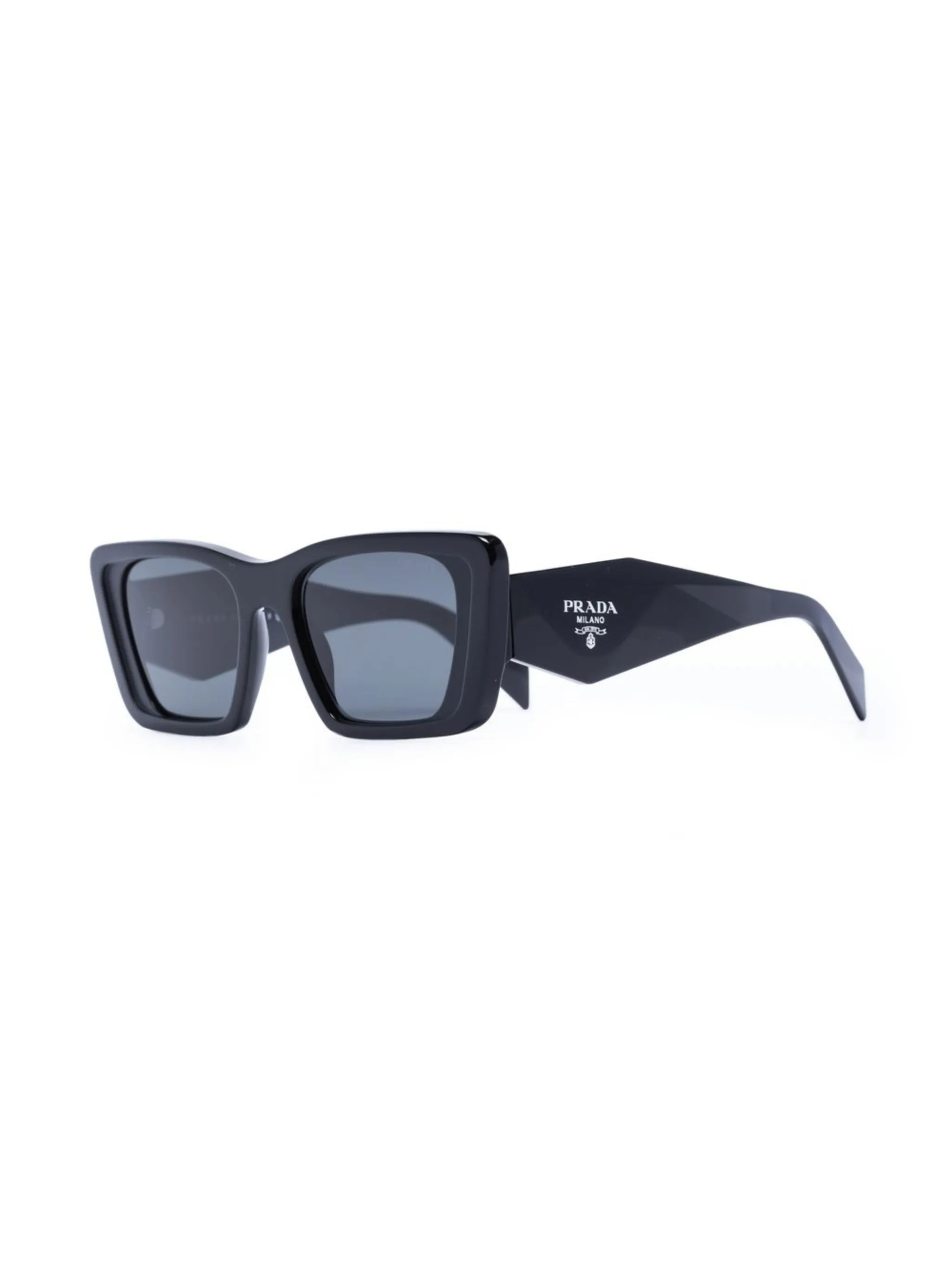 oversized rectangular-frame sunglasses