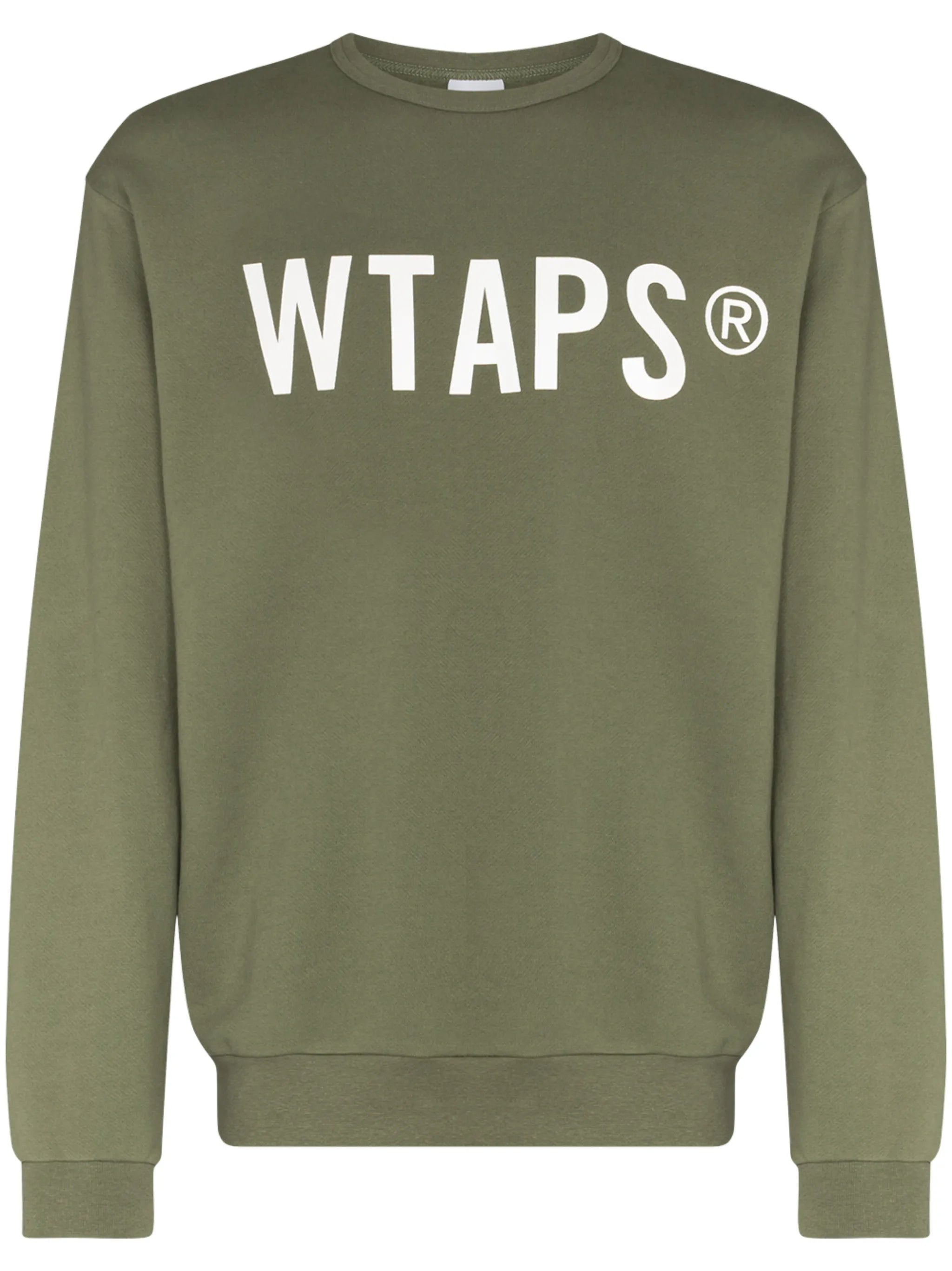 WTVUA logo-print cotton sweatshirt