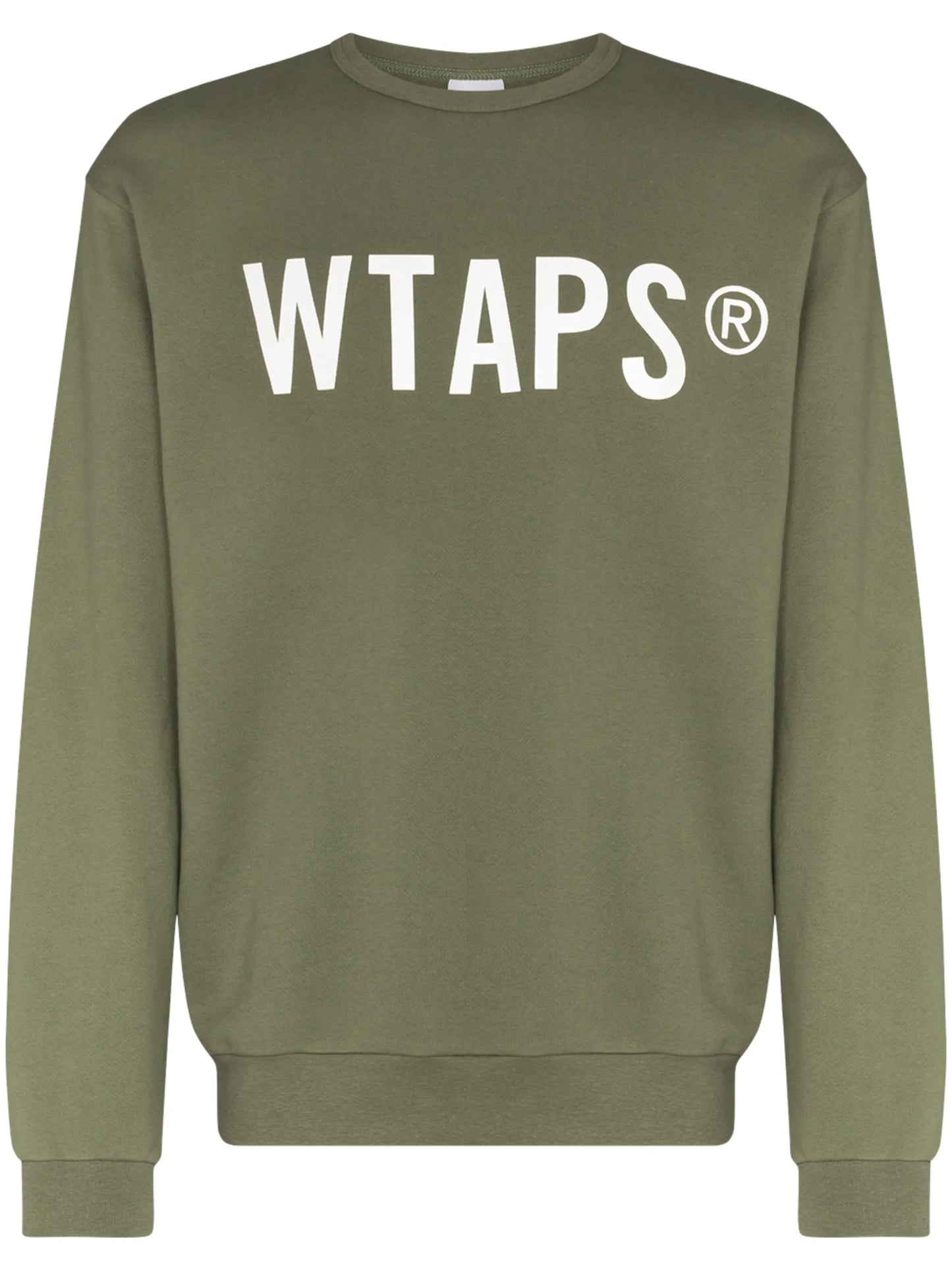WTVUA logo-print cotton sweatshirt