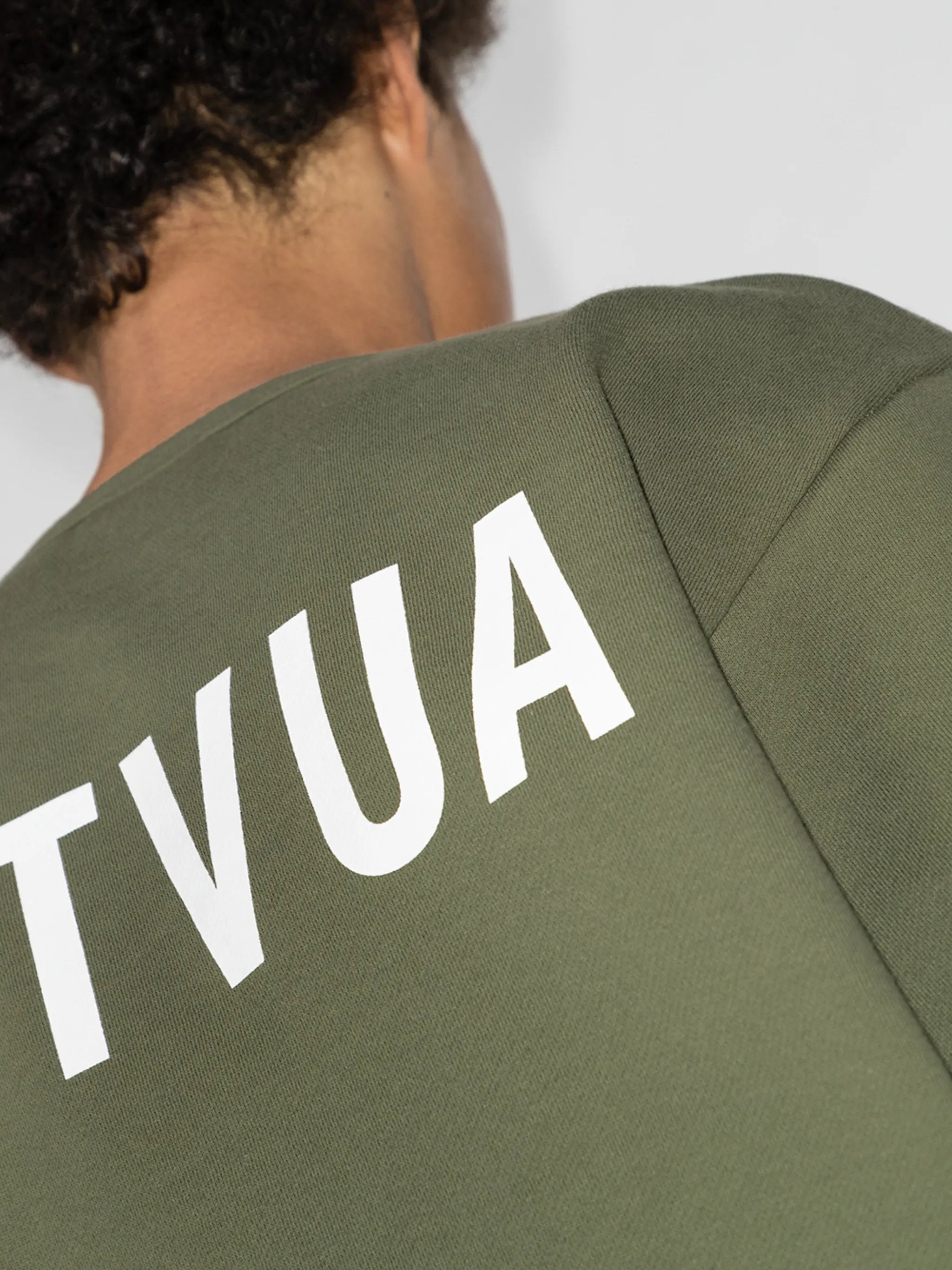 WTVUA logo-print cotton sweatshirt