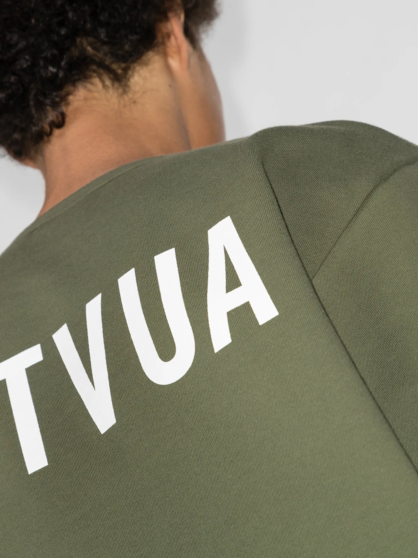 WTVUA logo-print cotton sweatshirt