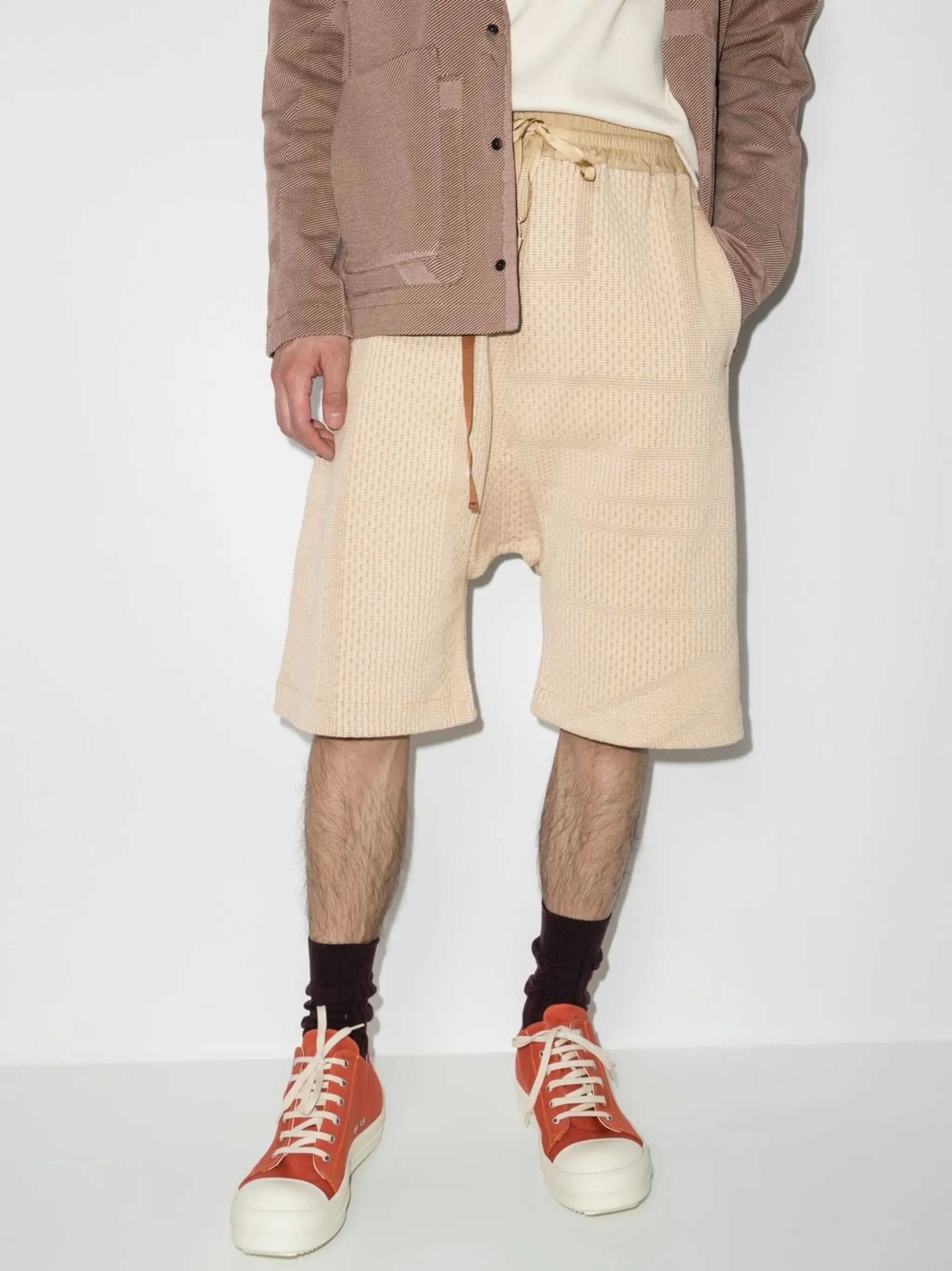 knitted Bermuda shorts
