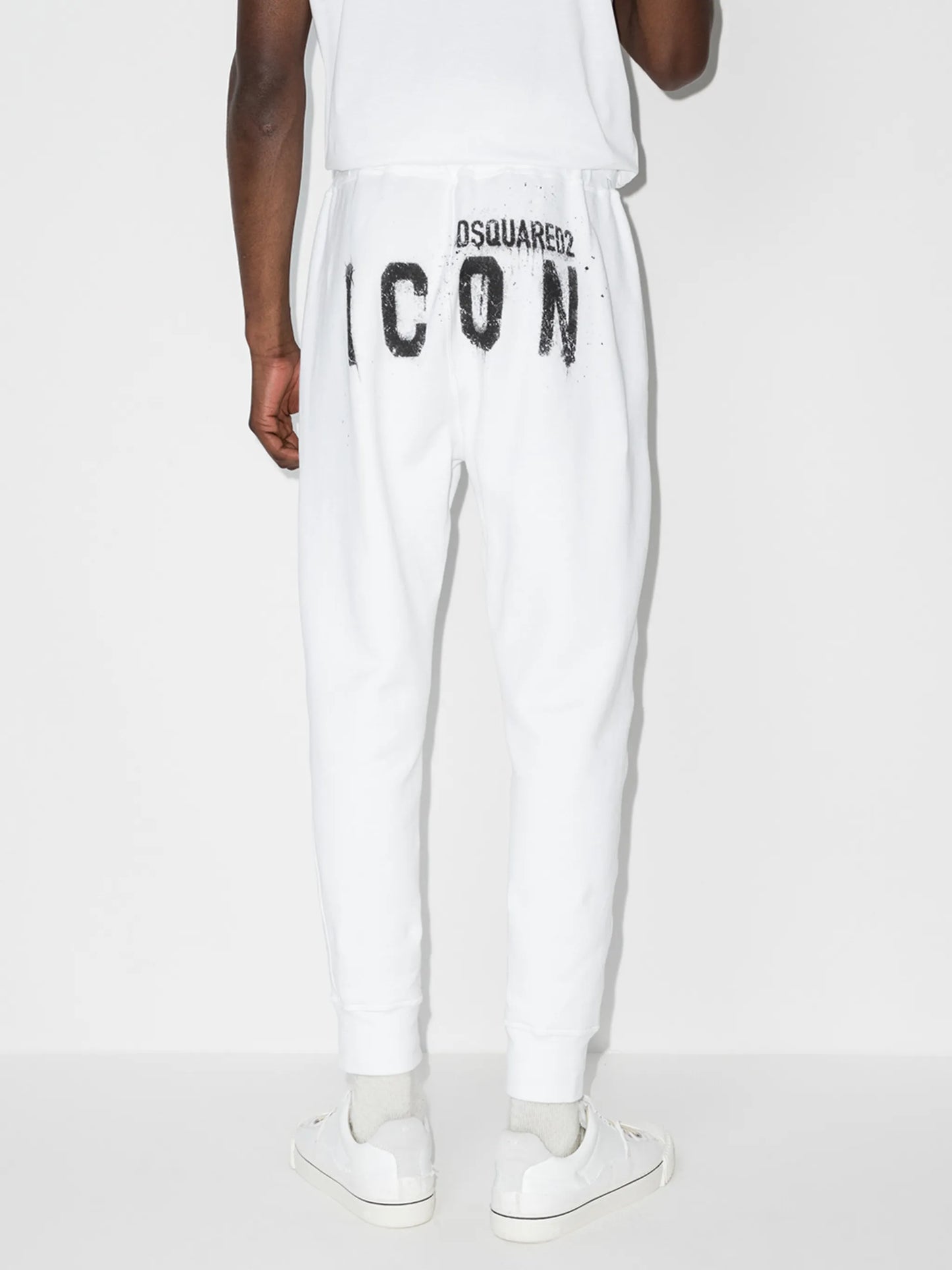 sprayed Icon logo track pants