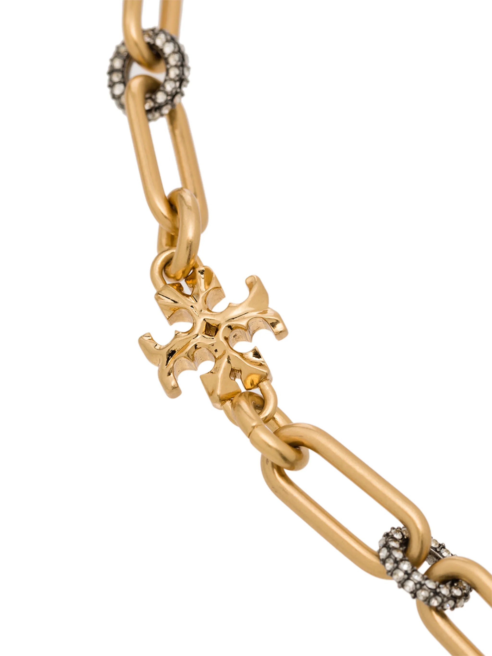 Roxanne Double T logo chain necklace