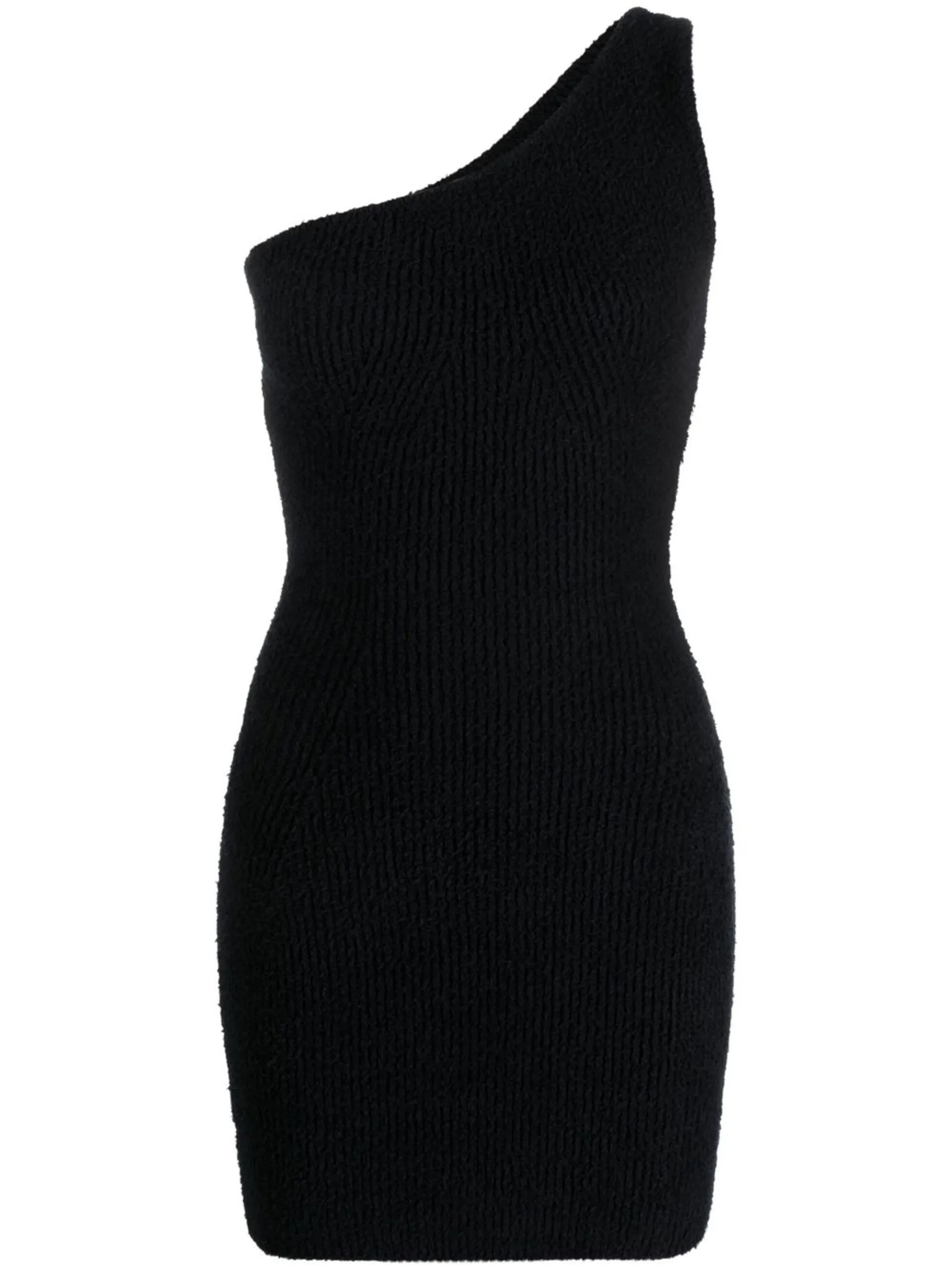 x Hailey Bieber one-shoulder dress