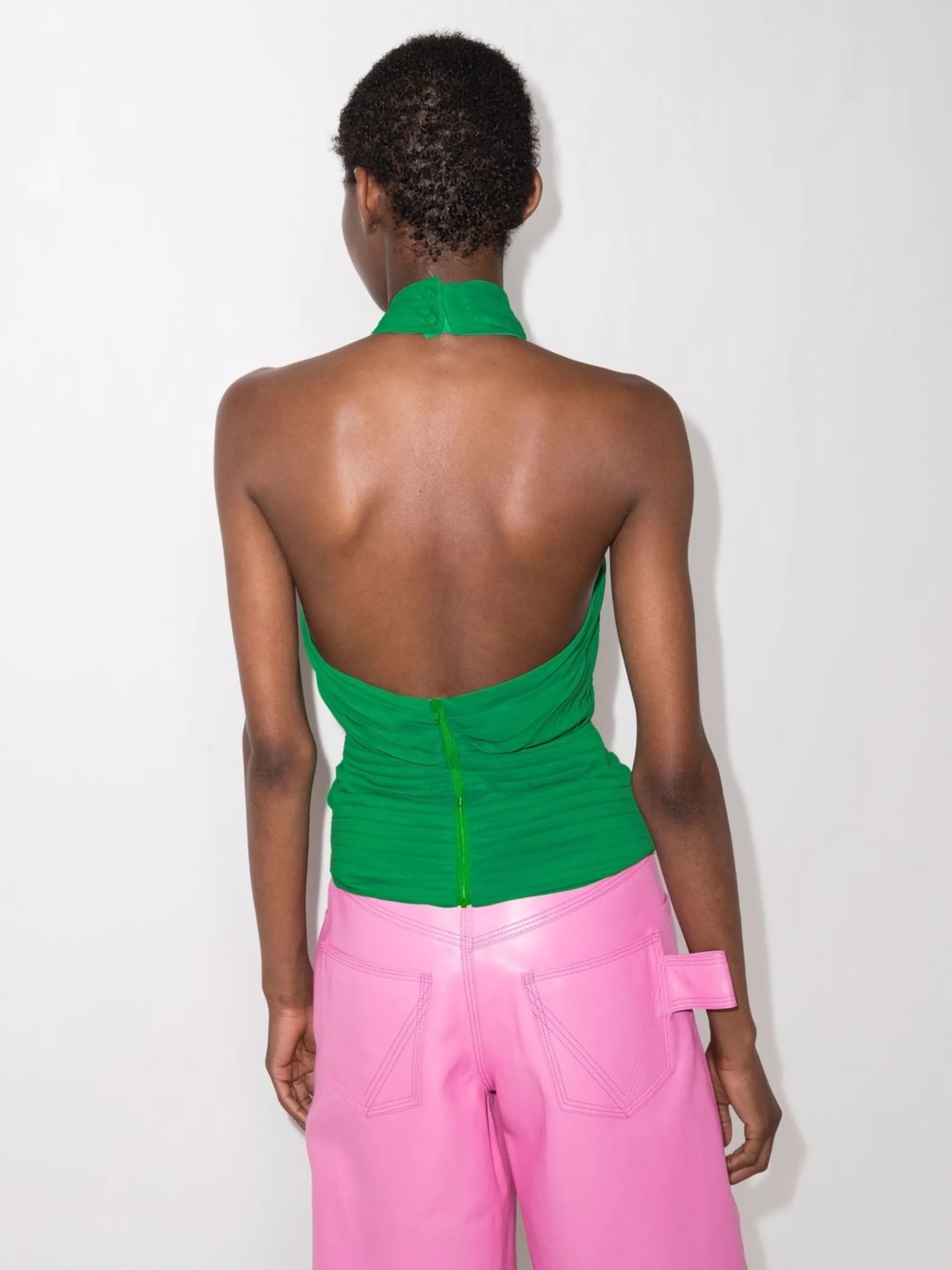 cut-out halterneck top