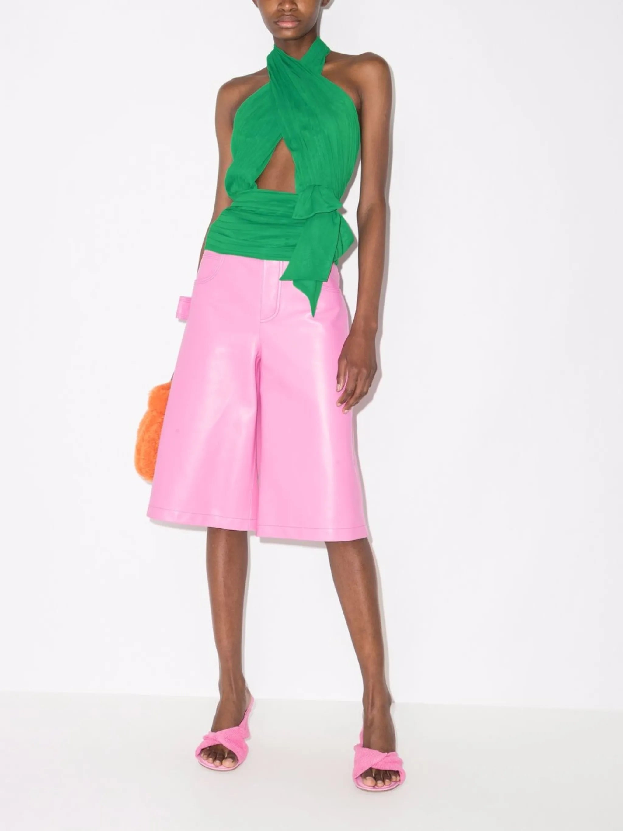 cut-out halterneck top