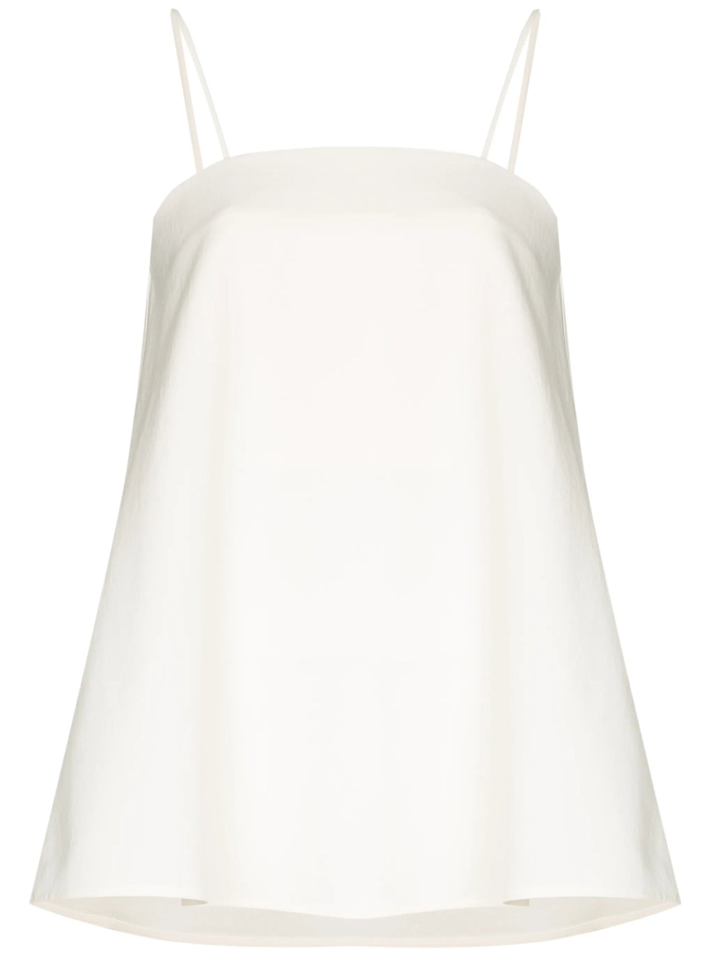 A-line spaghetti-strap top