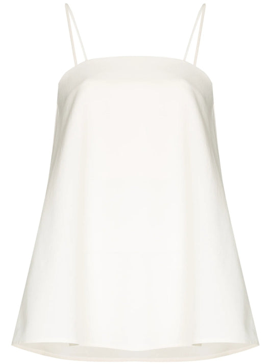 A-line spaghetti-strap top