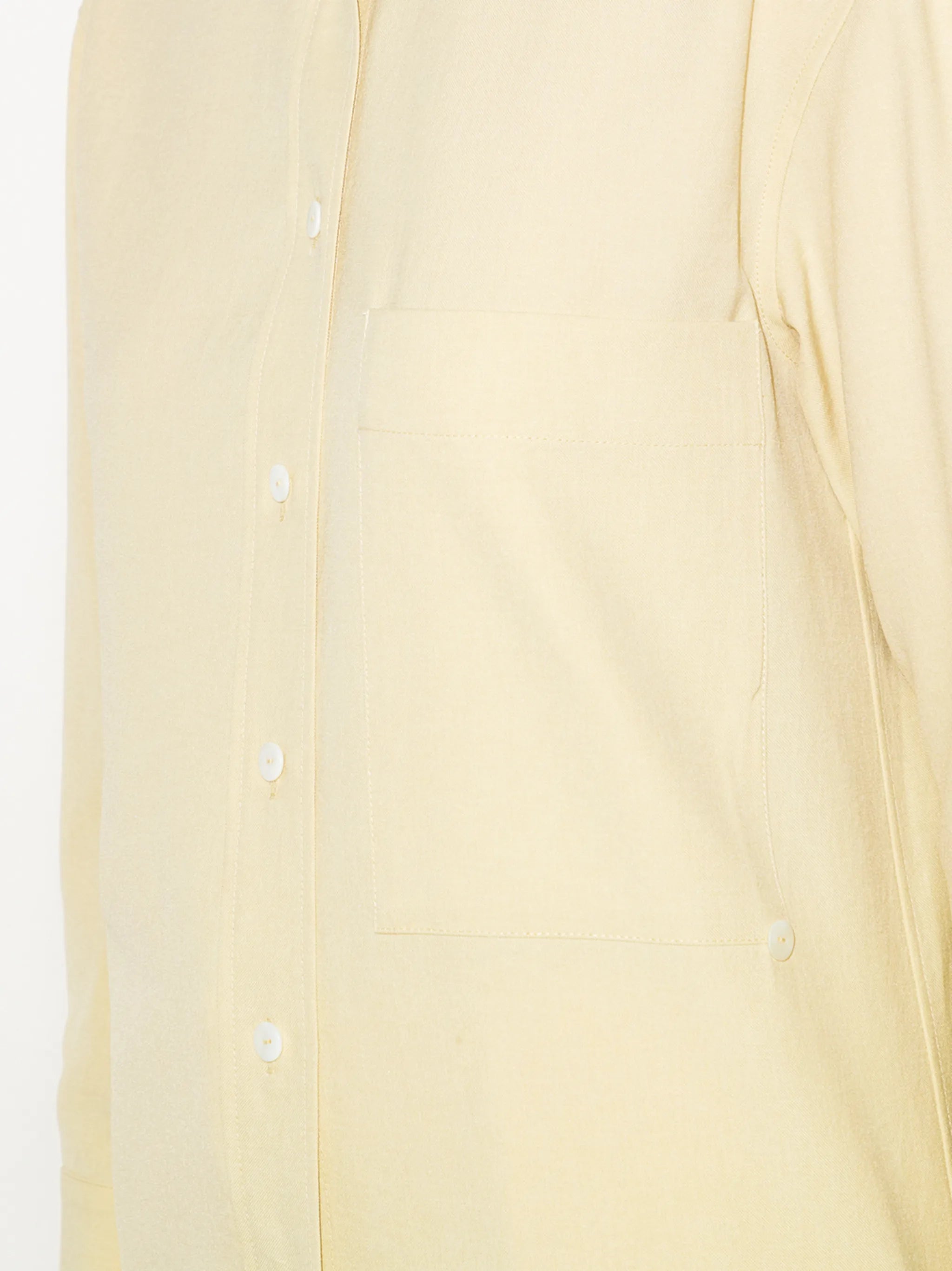 patch-pocket oversized shirt