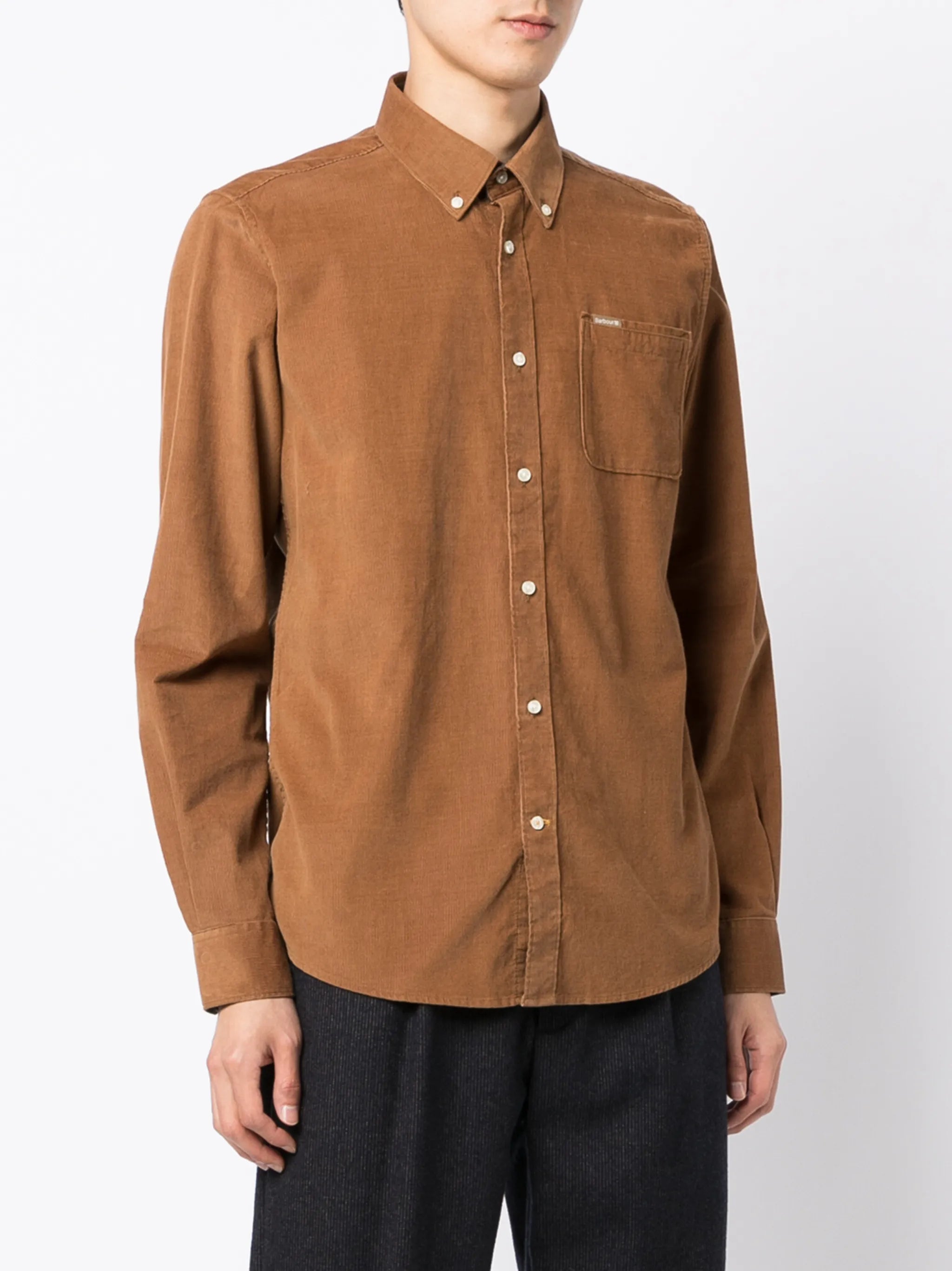 Ramsey tail button-down shirt