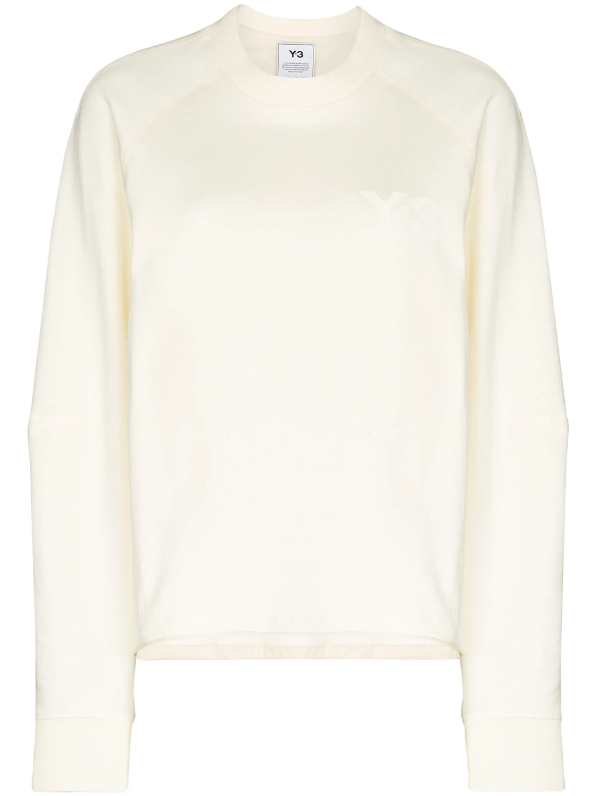 tonal logo cotton sweatshirt