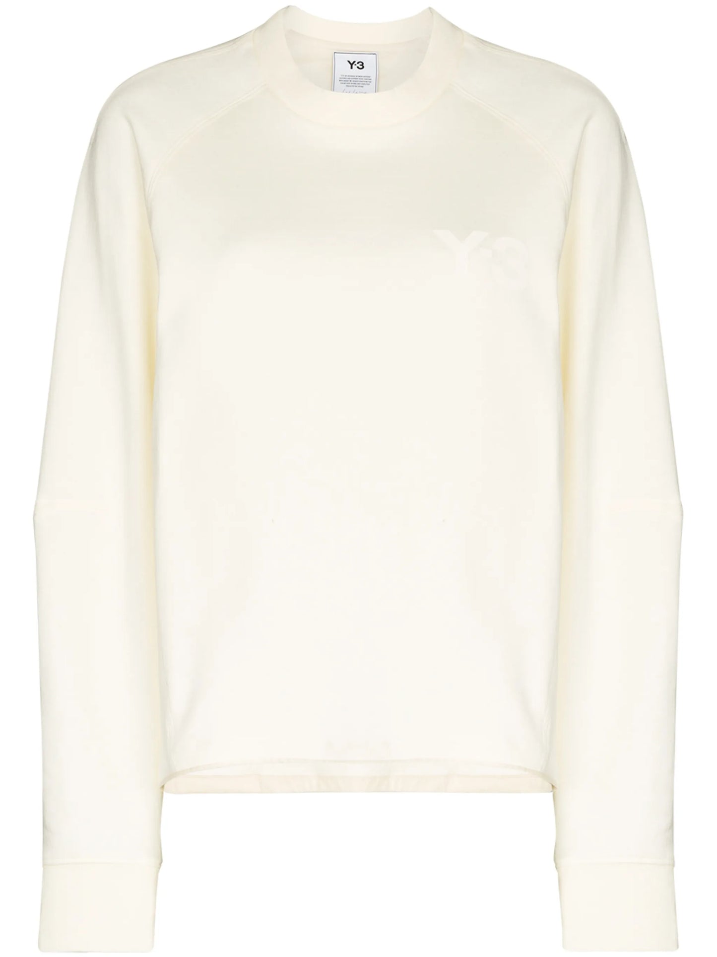 tonal logo cotton sweatshirt